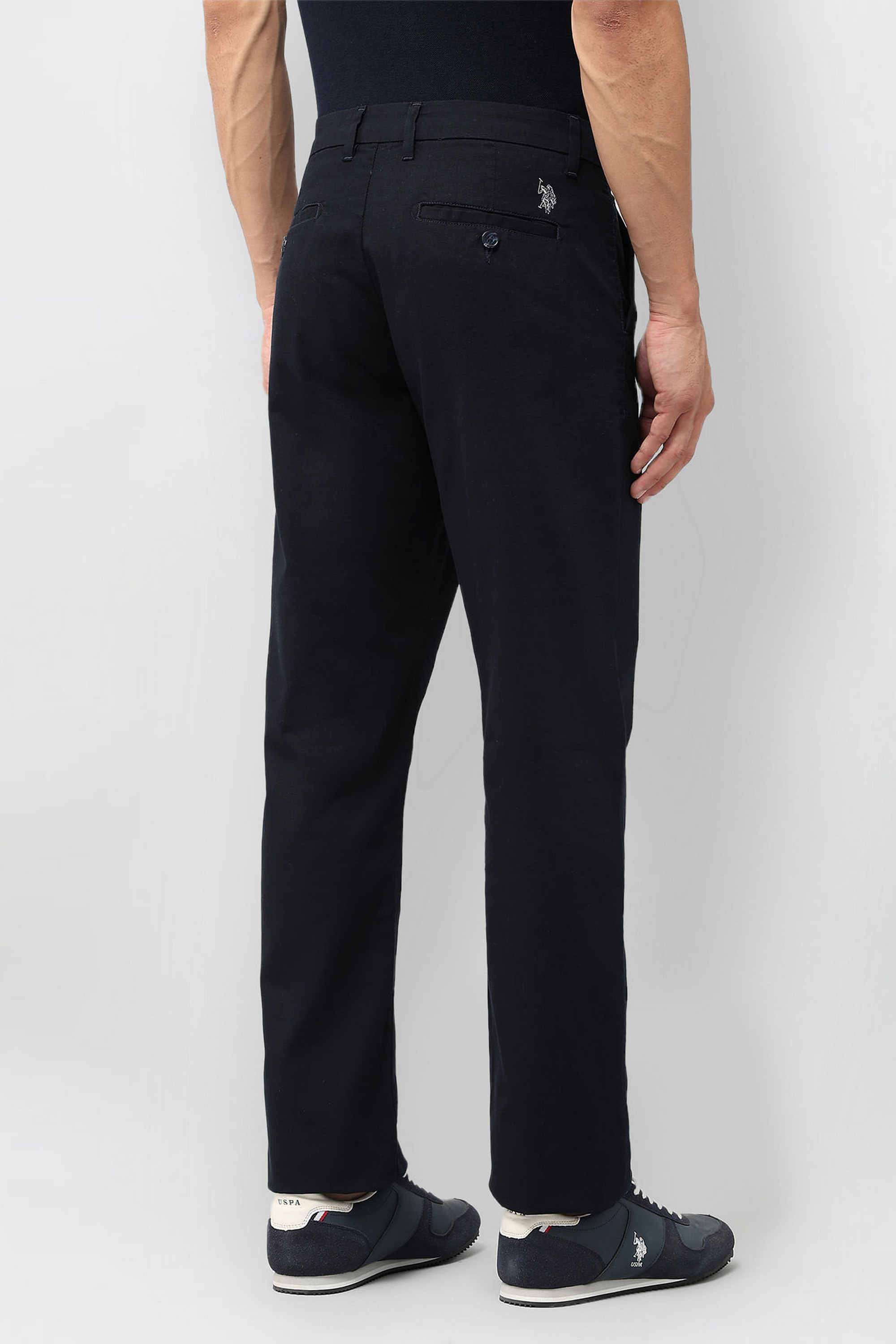 Solid-Cotton-Slim-Fit-Men-s-Casual-Wear-Trousers