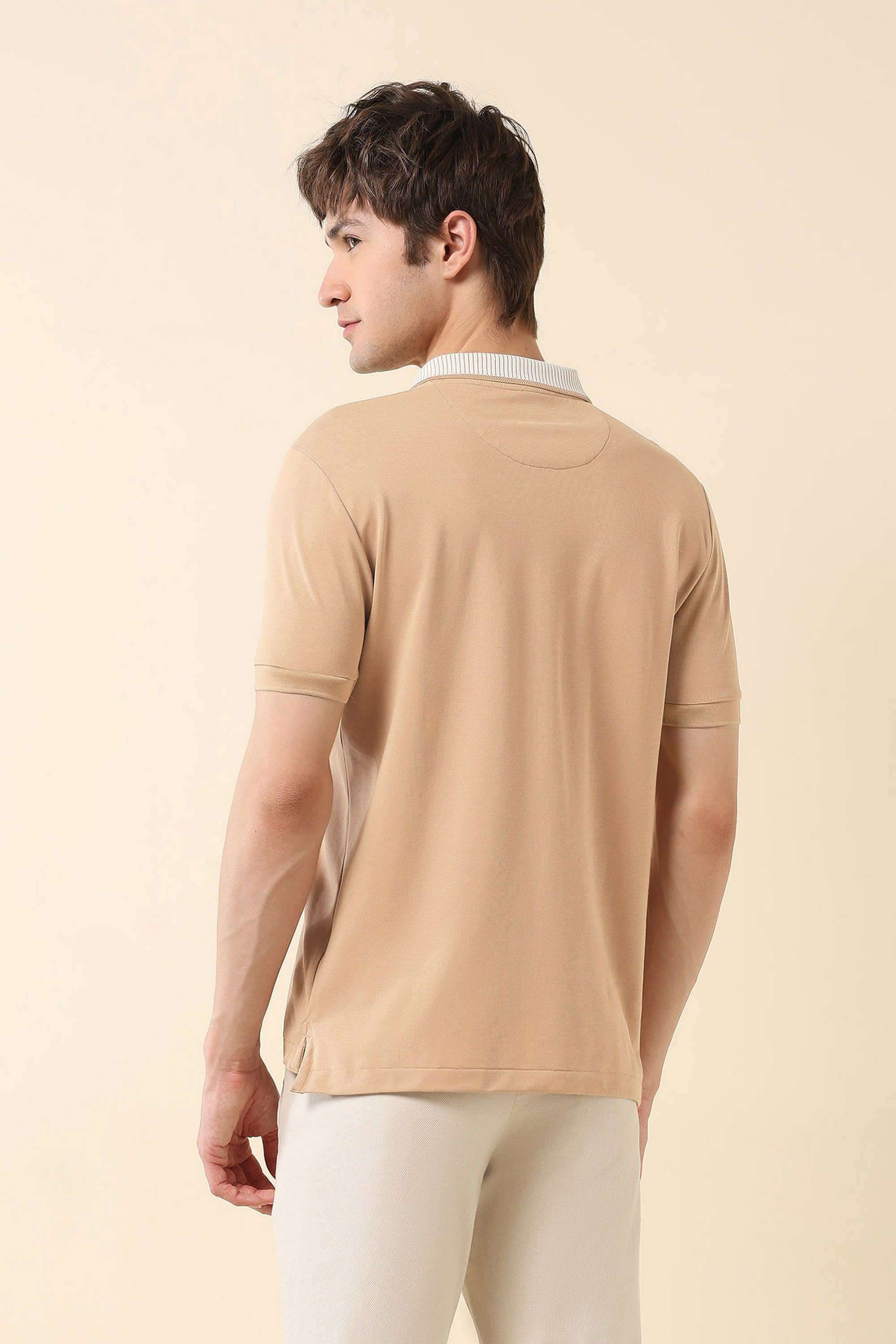 Solid-Cotton-Slim-Fit-Men-Polo-T-Shirt