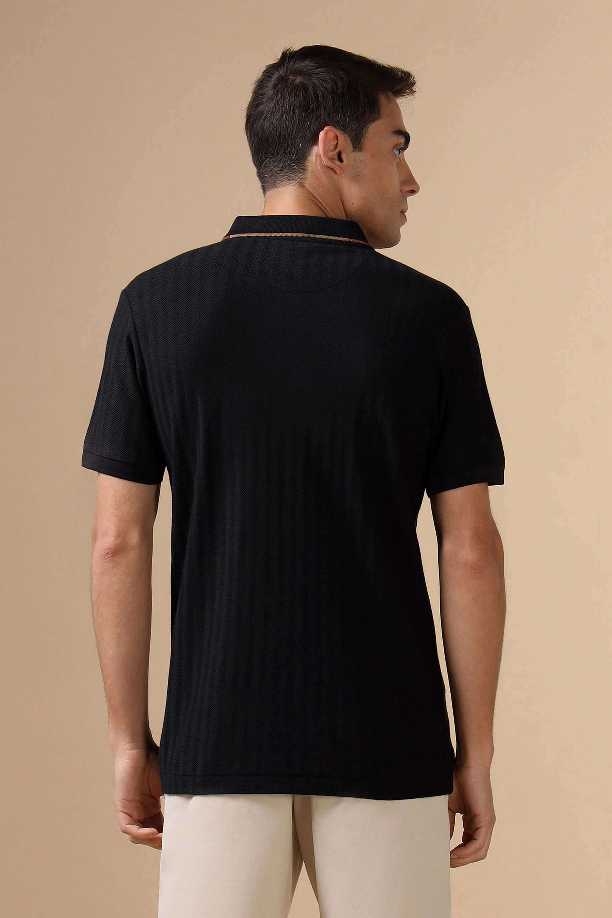 Chevron-Cotton-Slim-Fit-Men-Polo-T-Shirt