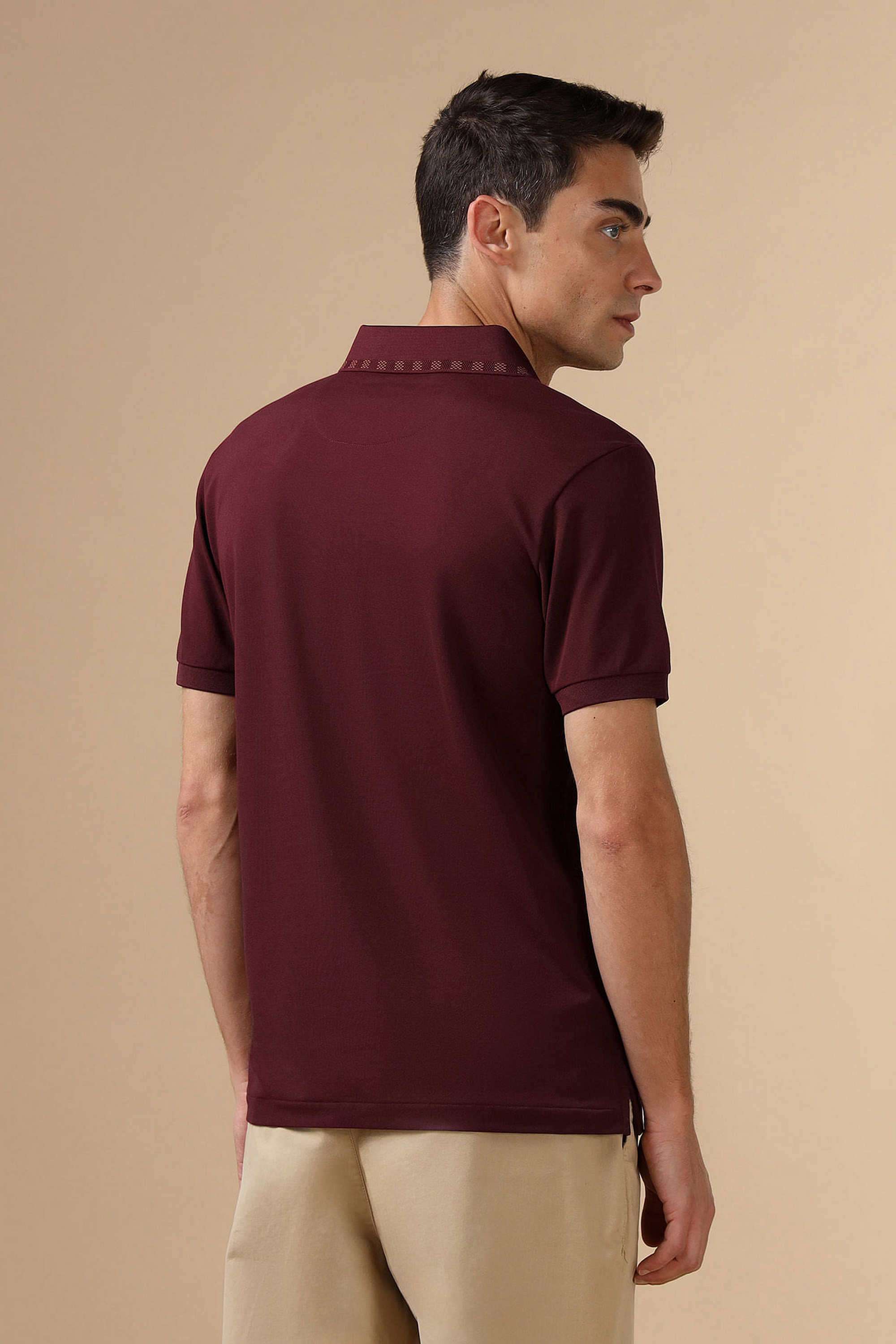 Solid-Cotton-Slim-Fit-Men-s-T-Shirt