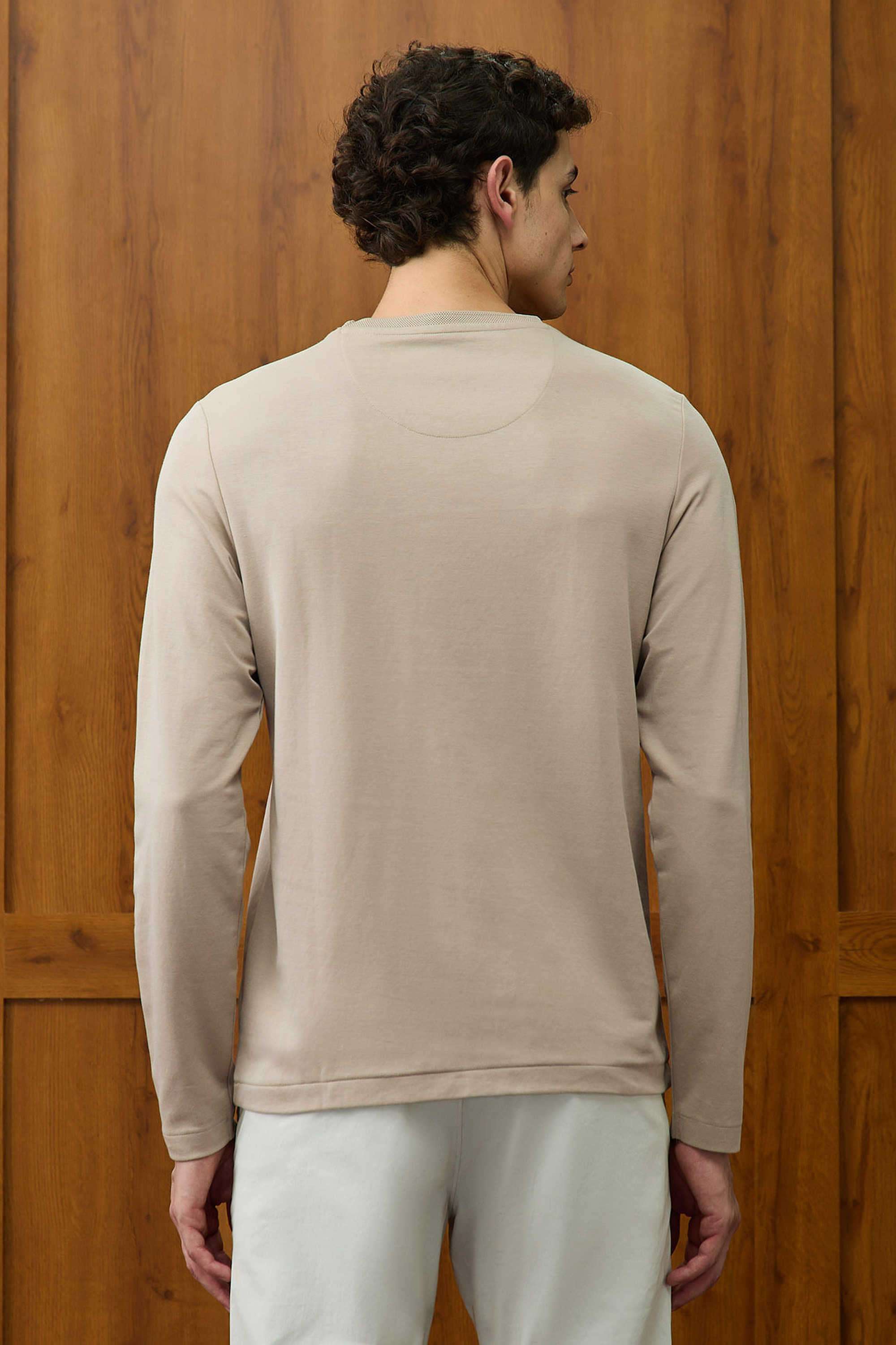 Solid-Rayon-Round-Neck-Men-s-T-Shirt