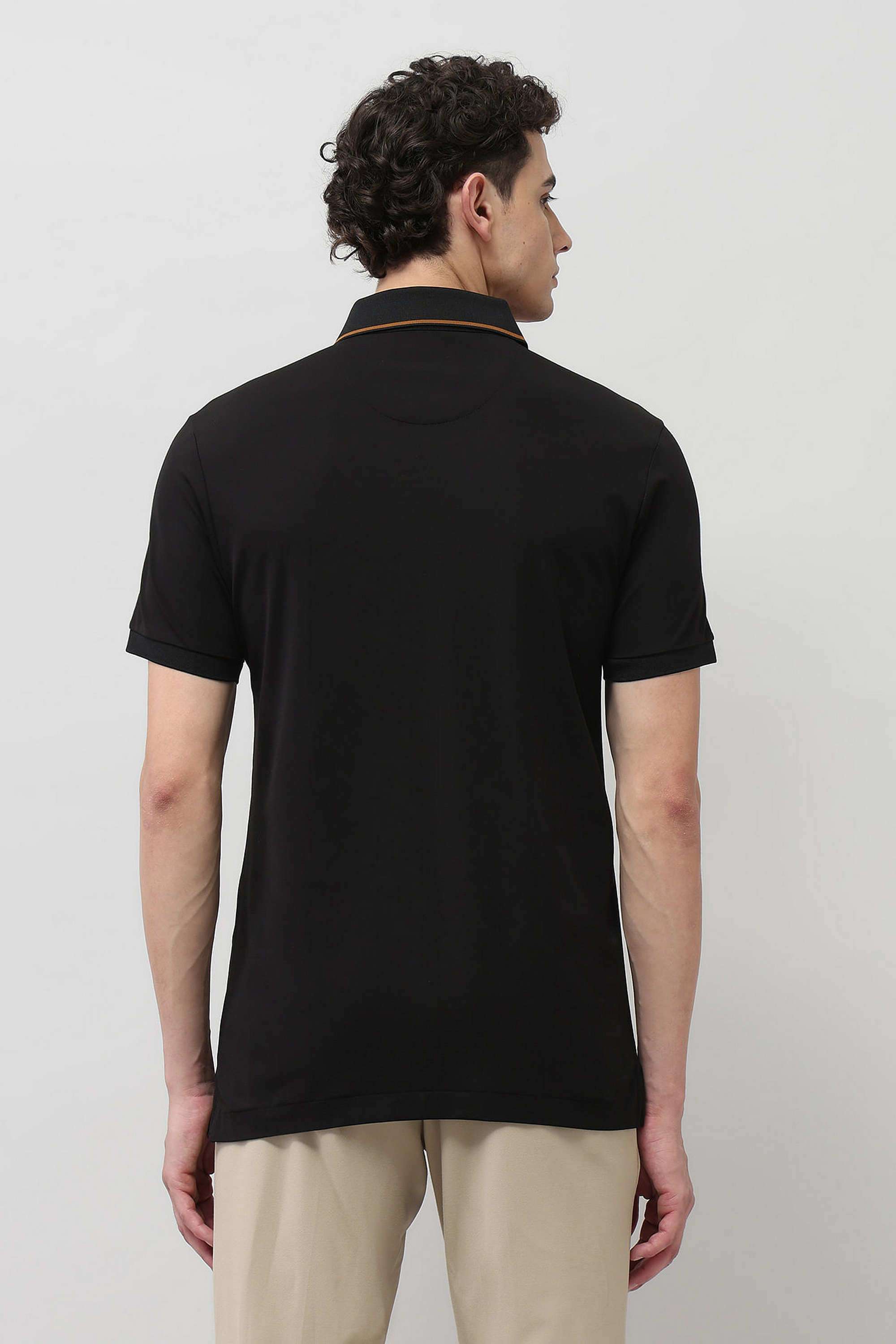 Solid-Rayon-Slim-Fit-Men-s-T-Shirt