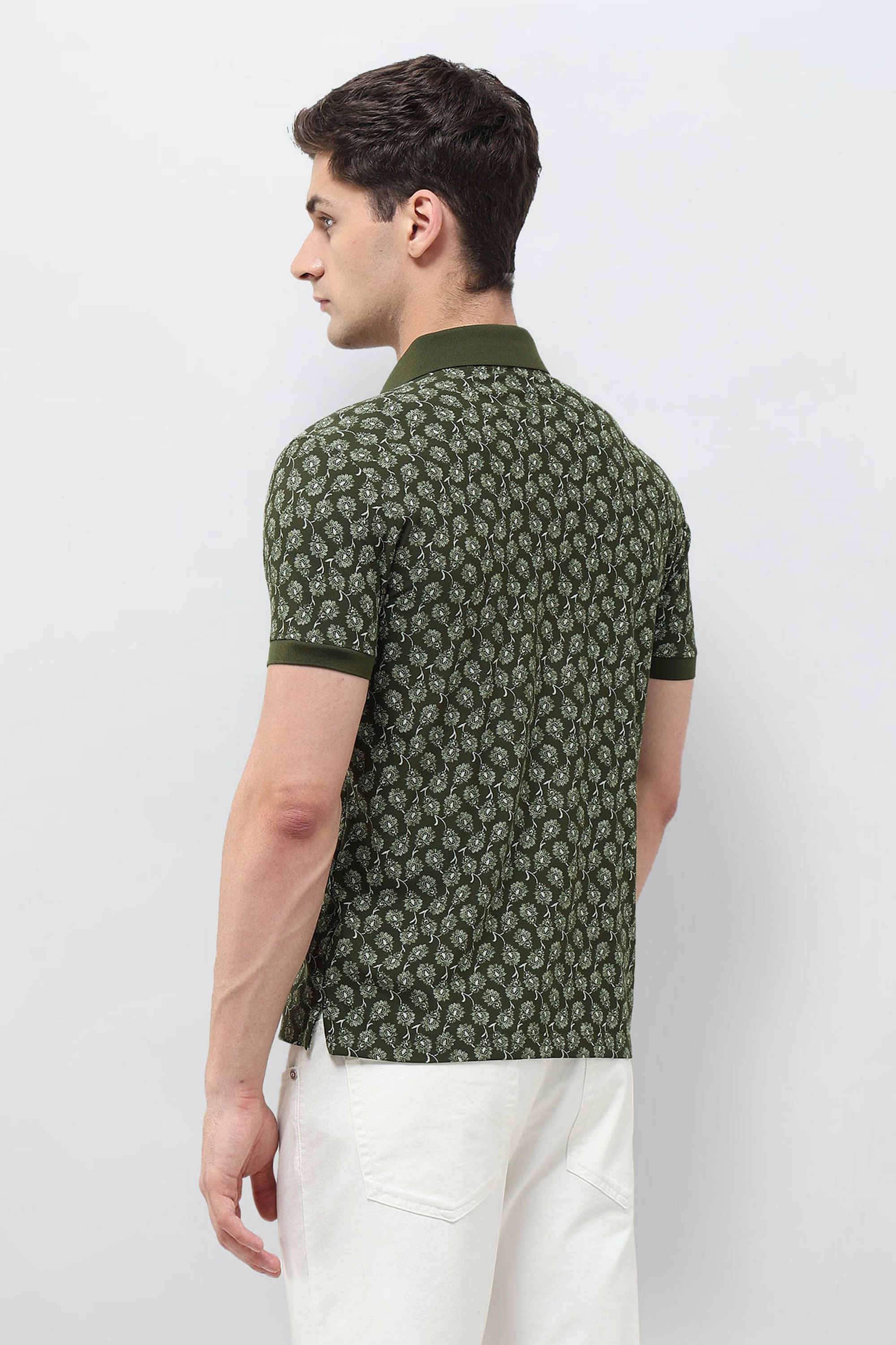 Printed-Nylon-Slim-Fit-Men-s-Casual-Wear-Shirt