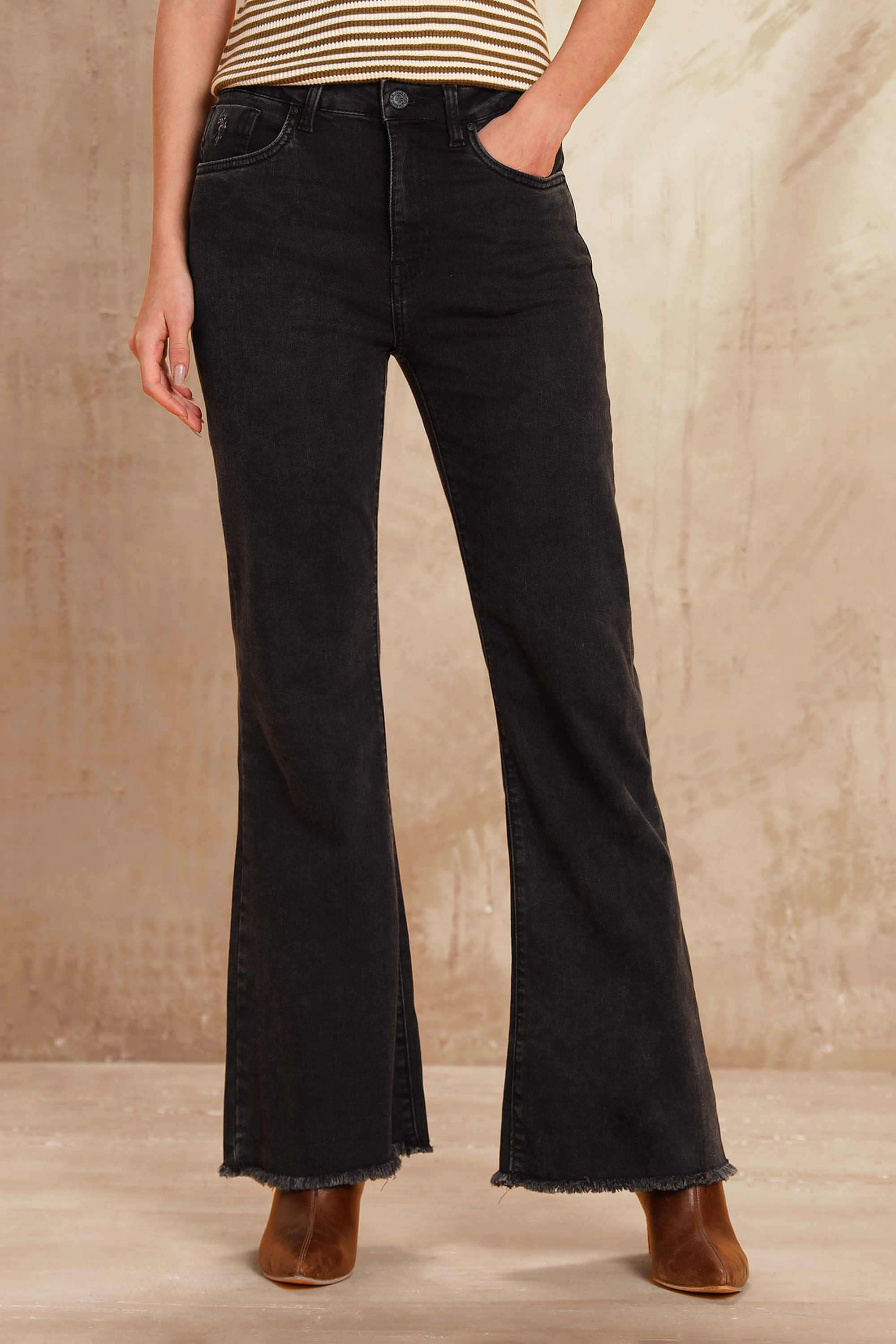 High-Rise-Cotton-Flared-Fit-Women-s-Jeans