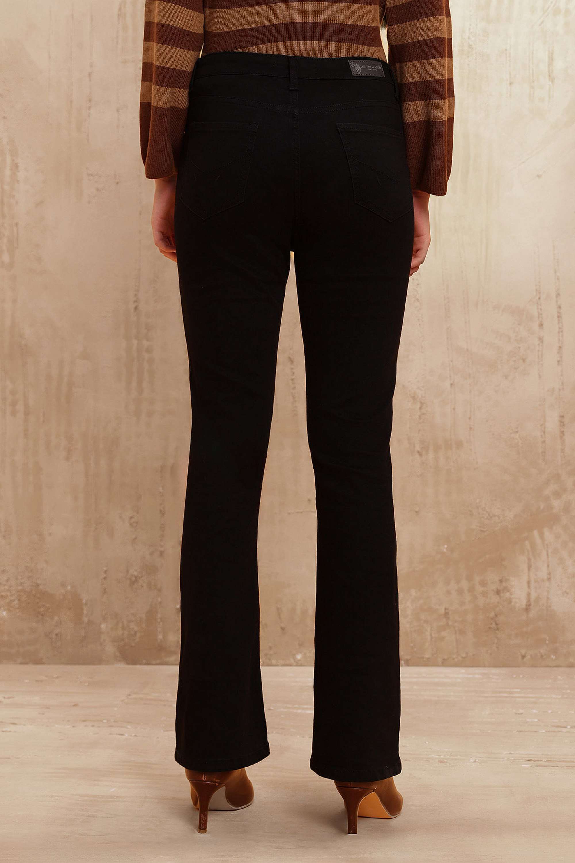 High-Rise-Cotton-Bootcut-Fit-Women-s-Jeans