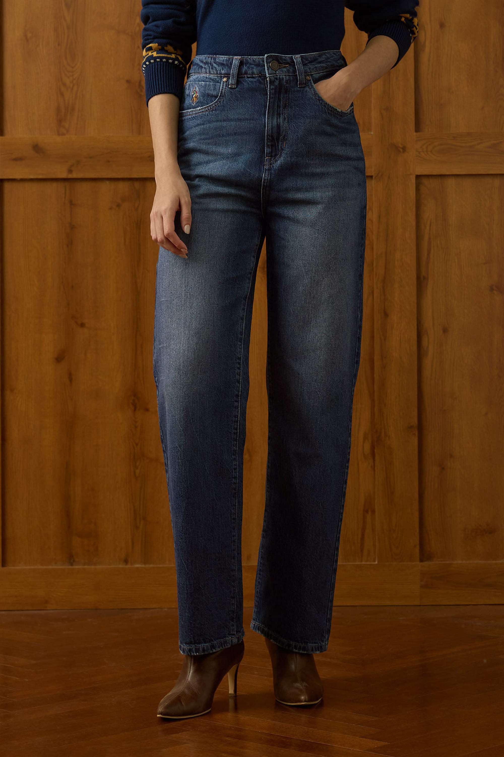 High-Rise-Cotton-Straight-Fit-Women-s-Jeans