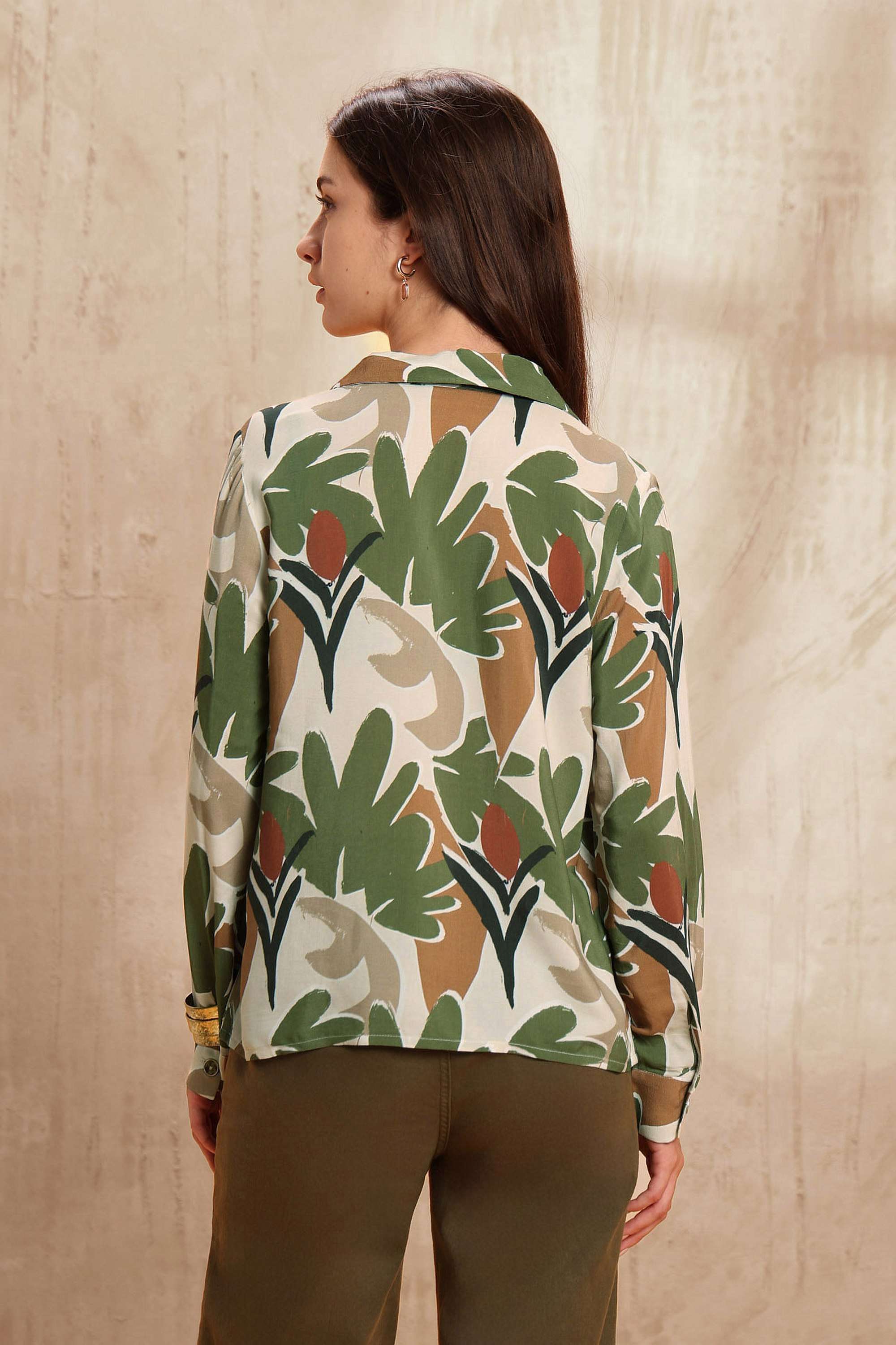 Printed-Viscose-Women-s-Casual-Wear-Shirt