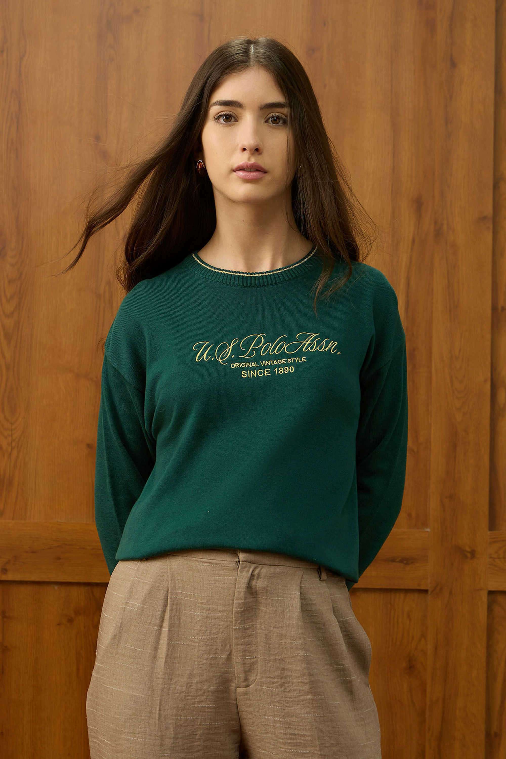 Printed-Cotton-Round-Neck-Women-s-Sweater