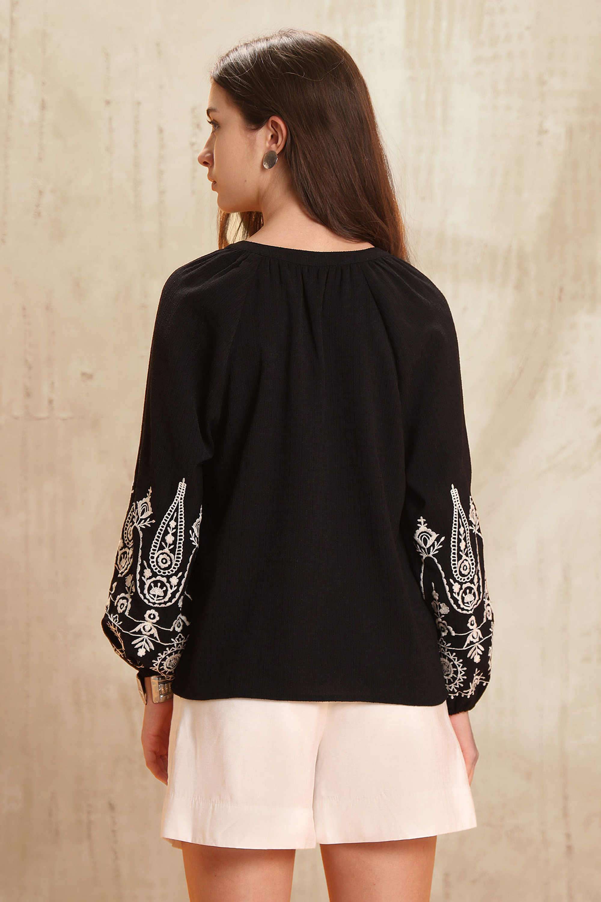 Printed-Polyester-Women-s-Top