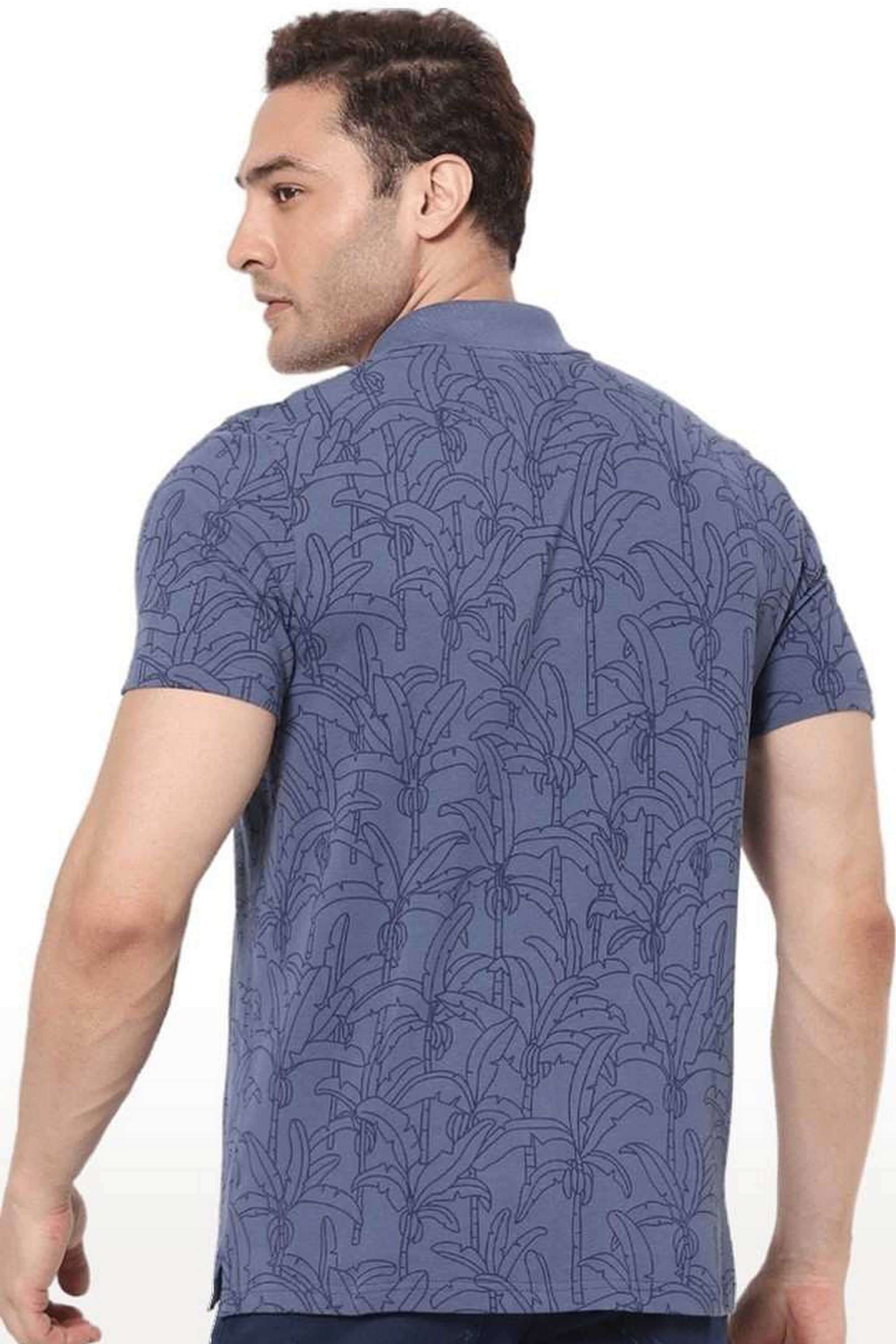 Printed-Cotton-Straight-Fit-Men-Polo-T-Shirt