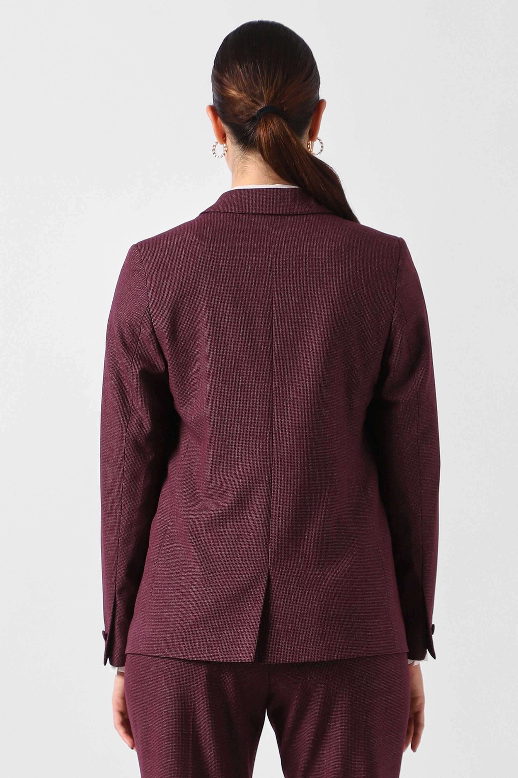 Textured-Blended-Fabric-Regular-Fit-Women-s-Blazer