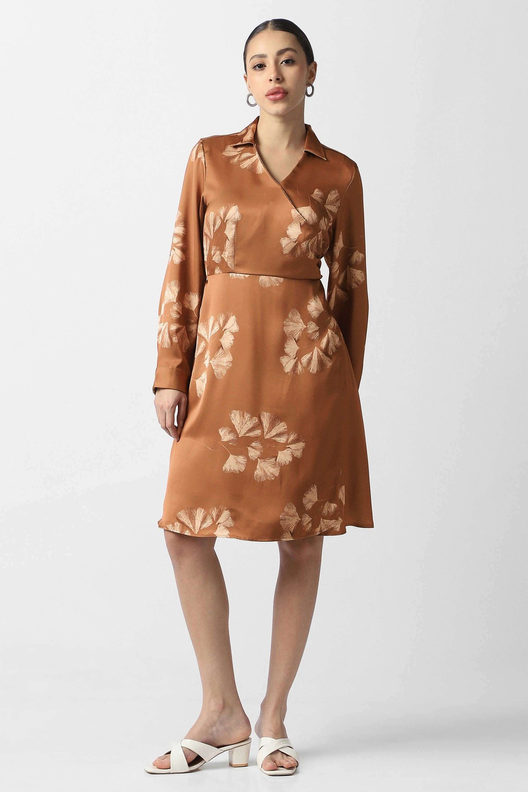 Printed-Polyester-Regular-Fit-Women-s-Dress