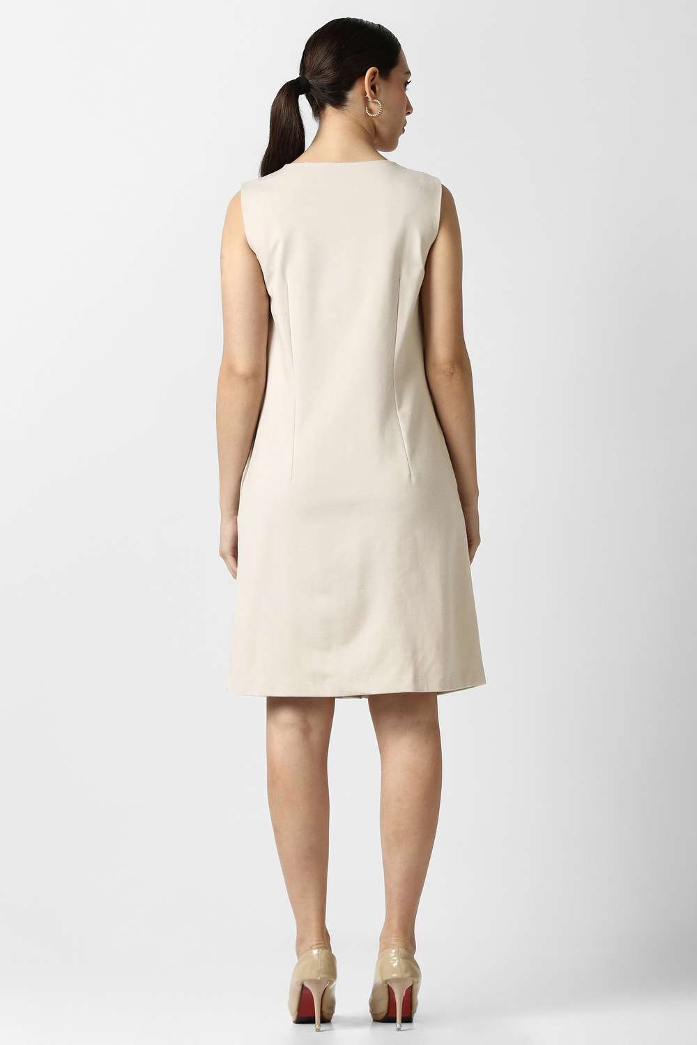 VH/DRESS/BEIGE/LARGE