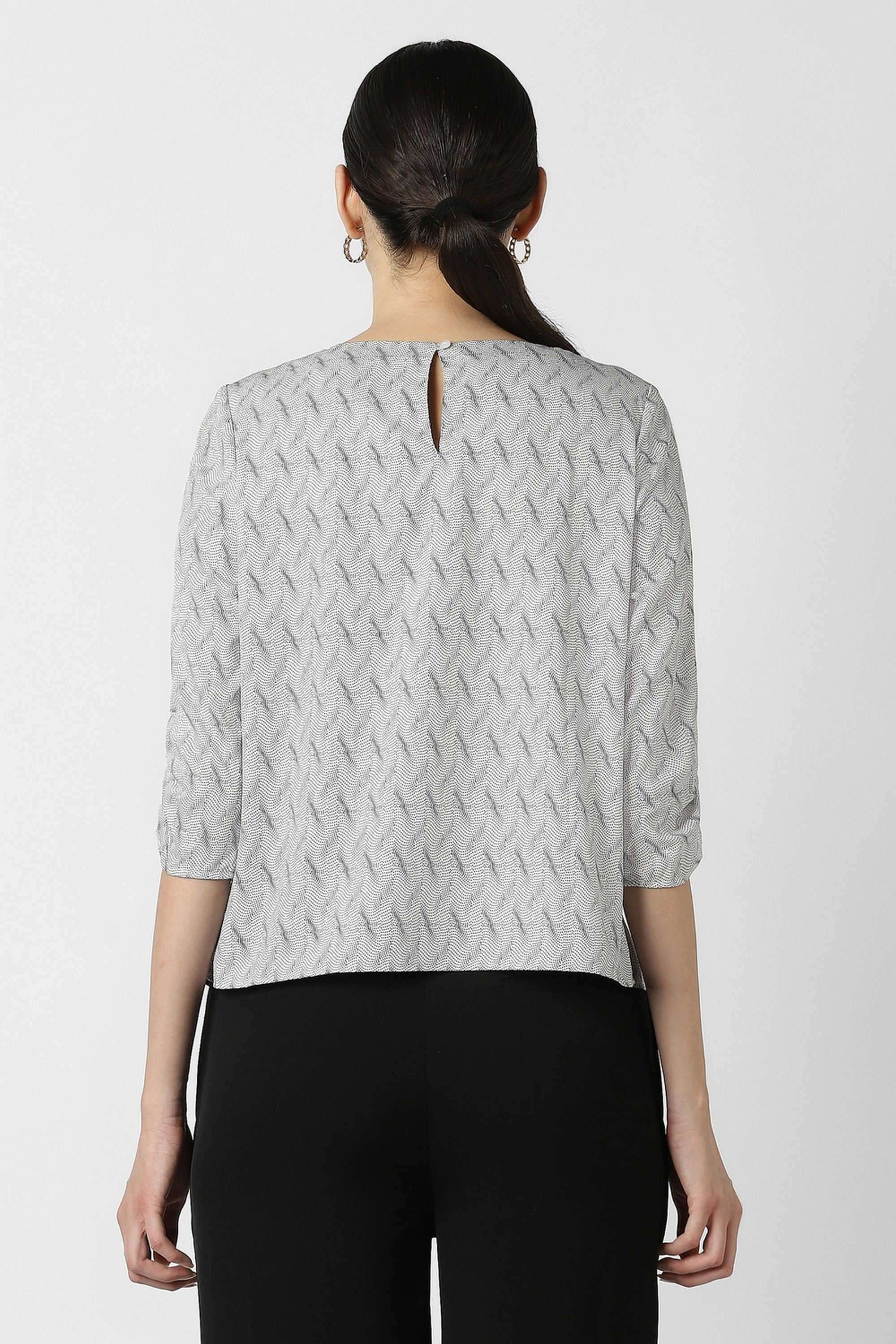 Printed-Polyester-Regular-Fit-Women-s-Top