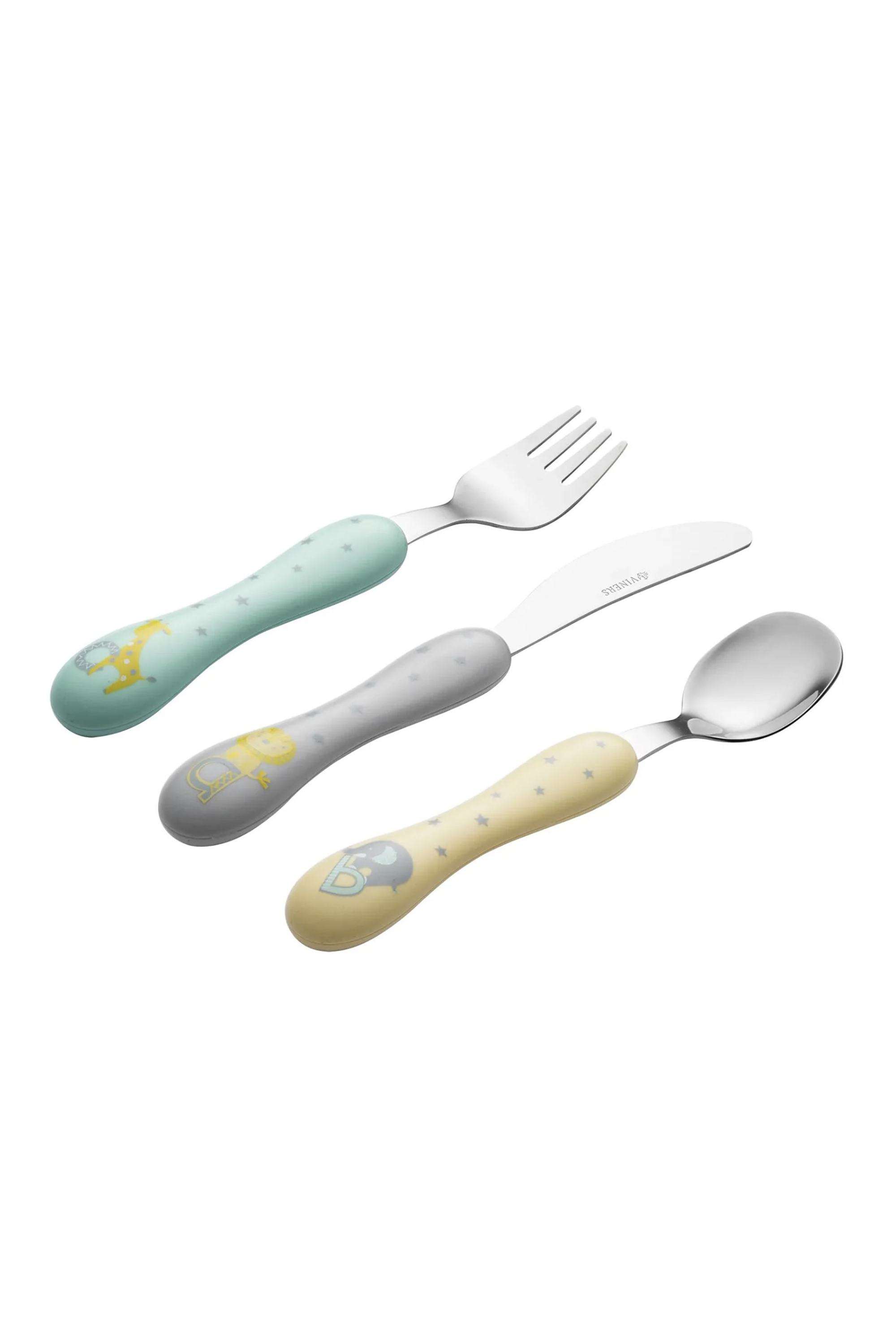 Premium-Kids-First---Food-Grade-Stainless-Steel-Cutlery-Set-3-Piece-Easy-Grip-Flatware-in-Gift-Box