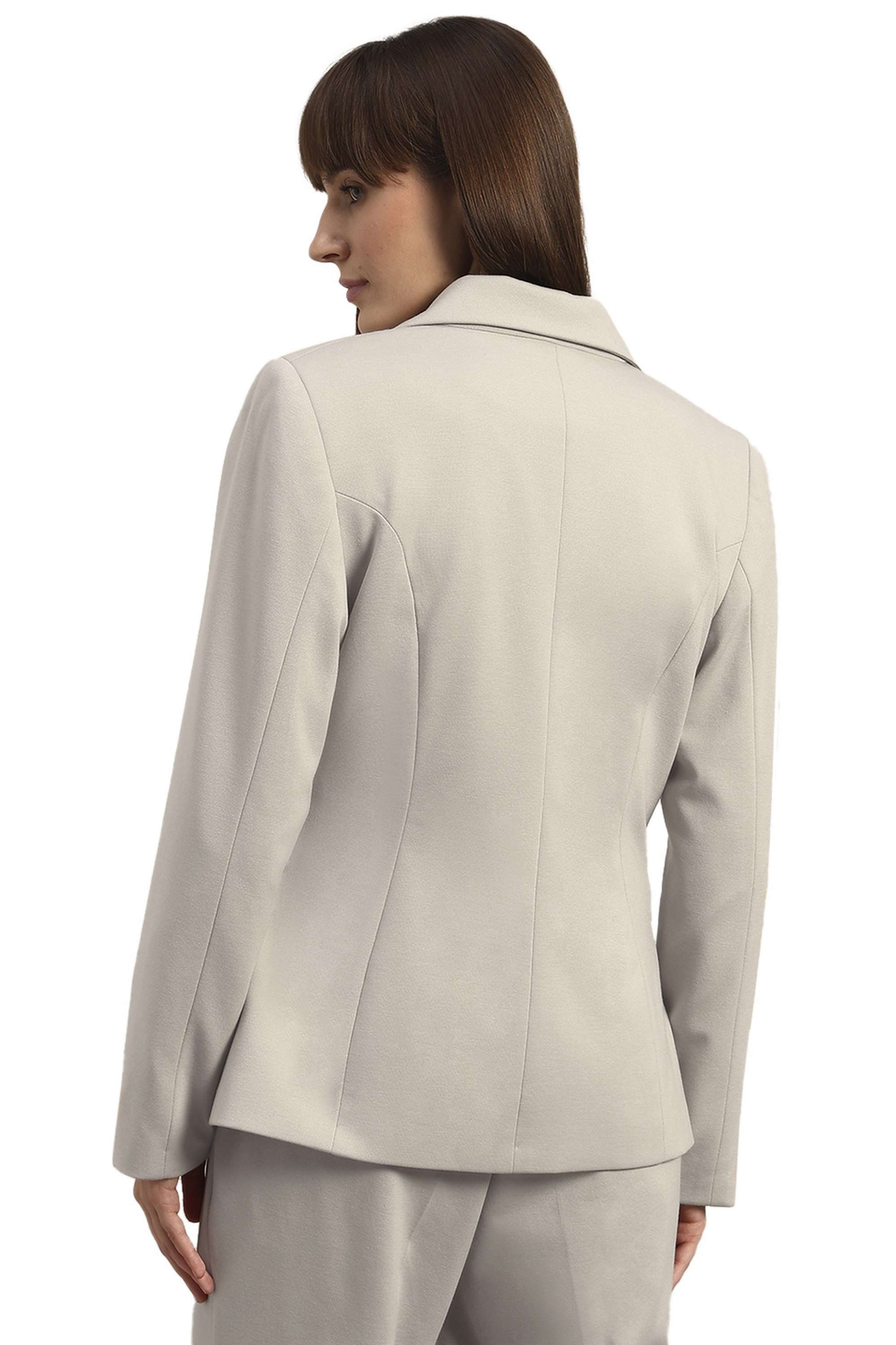 Solid-Polyester-Regular-Fit-Women-s-Blazer