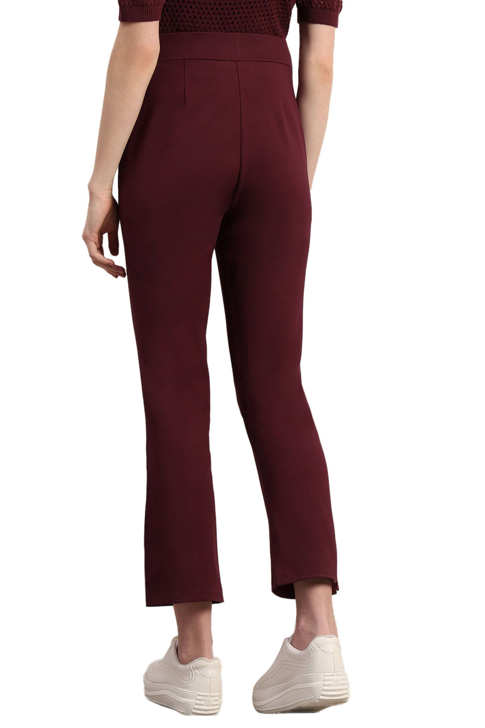 Solid-Rayon-Regular-Fit-Women-s-Pants