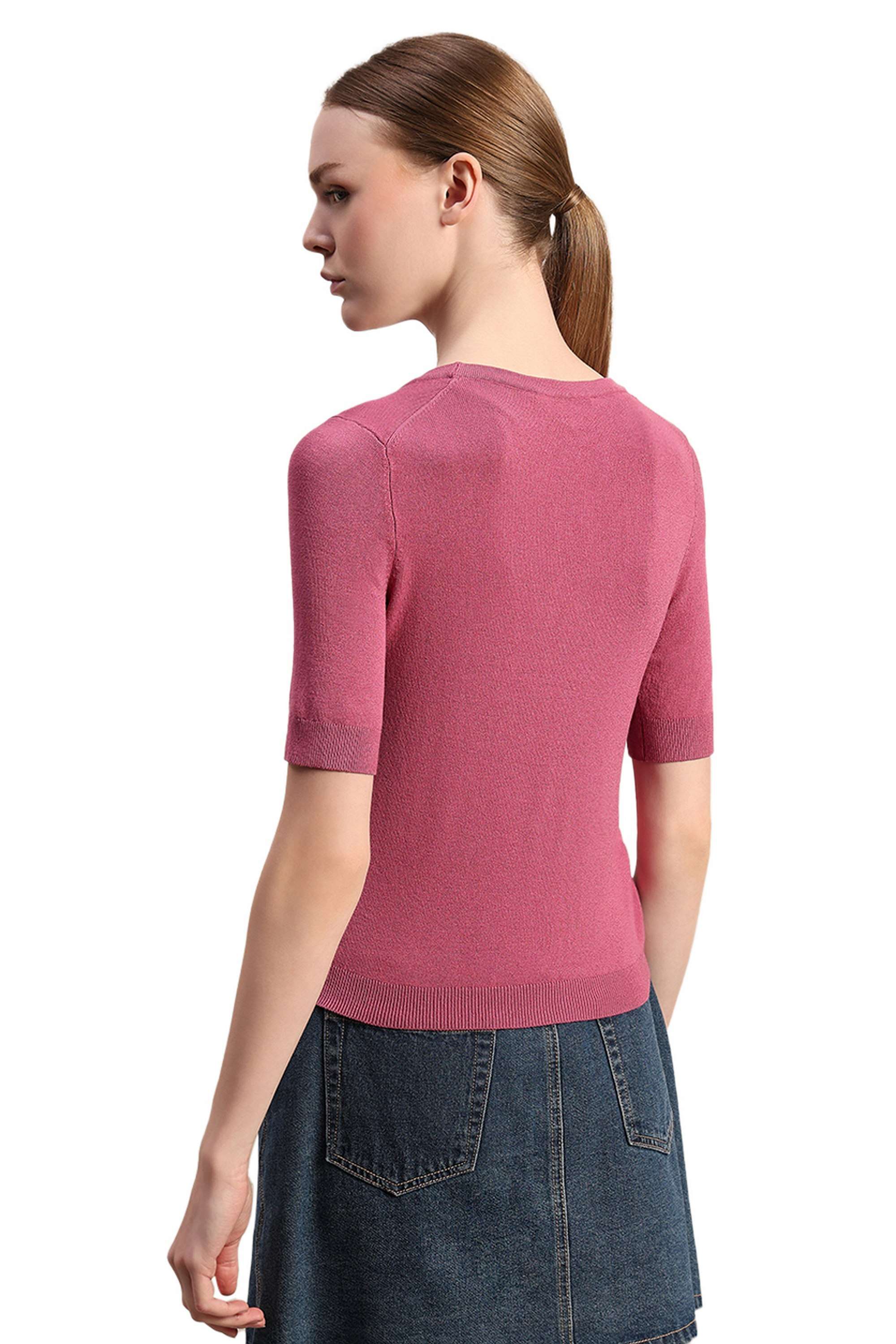 Solid-Viscose-Regular-Fit-Women-s-Top