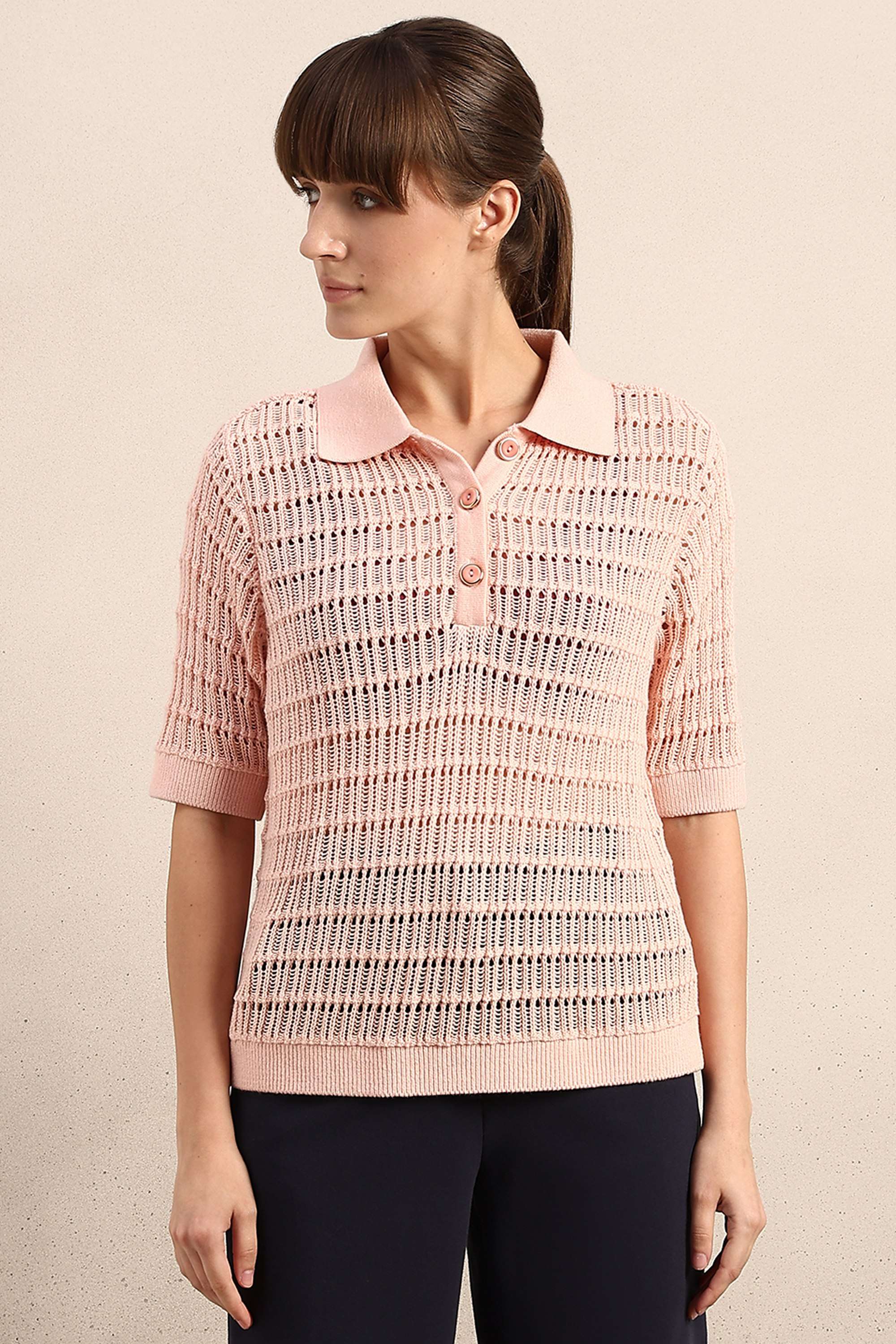 Solid-Collared-Cotton-Gender-Sweater