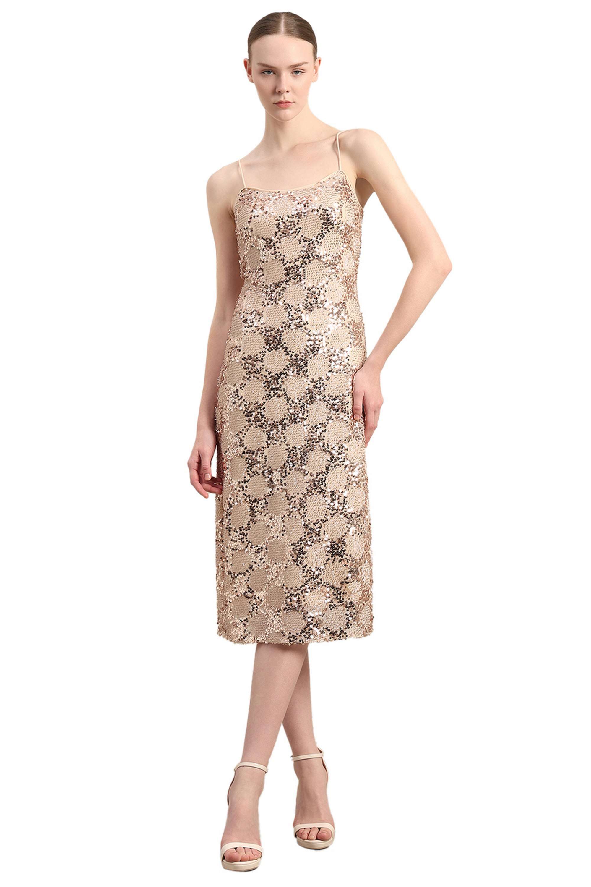 Printed-Polyester-Slim-Fit-Women-s-Dress