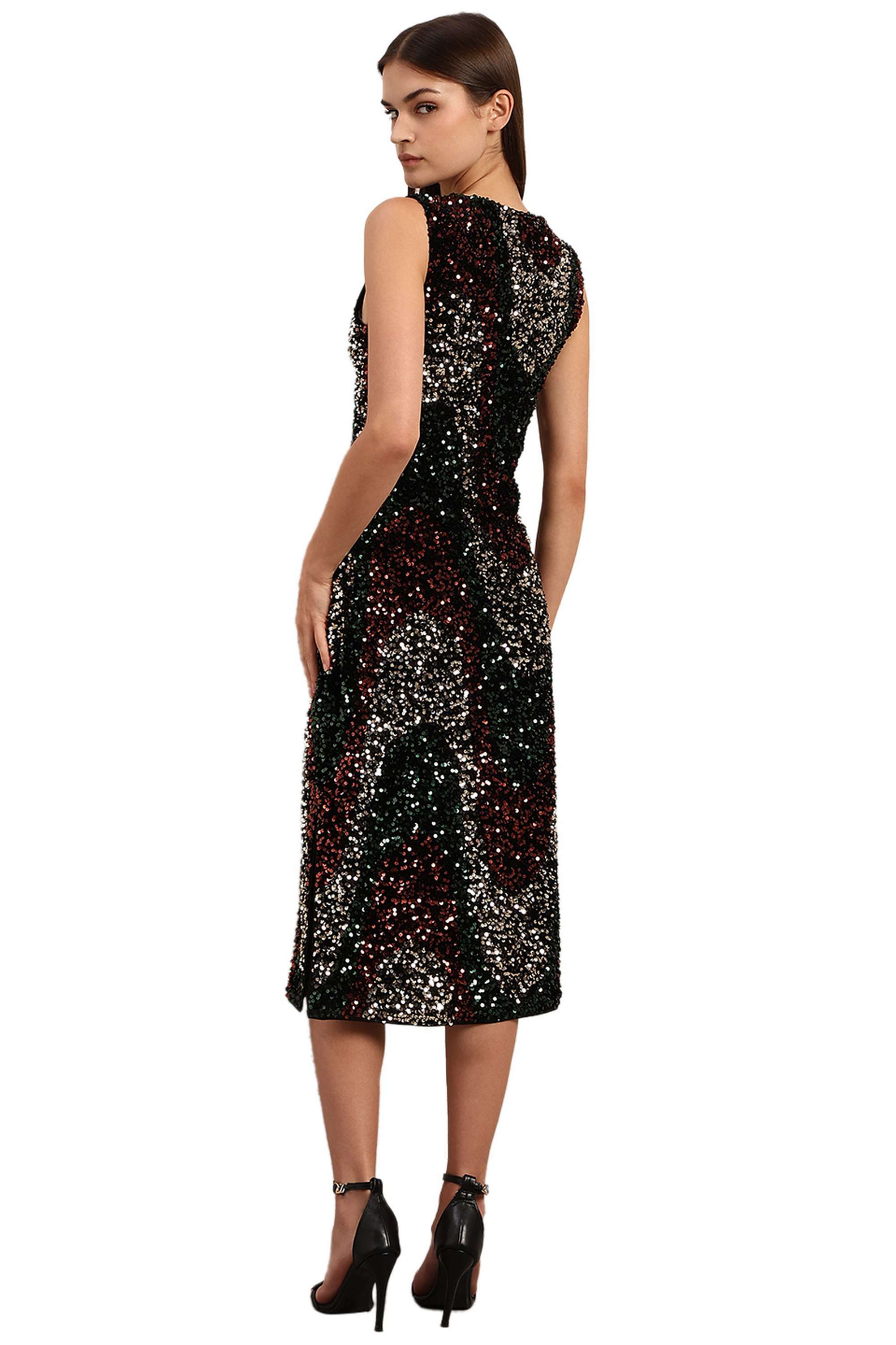 Solid-Blended-Fabric-Regular-Fit-Women-s-Dress