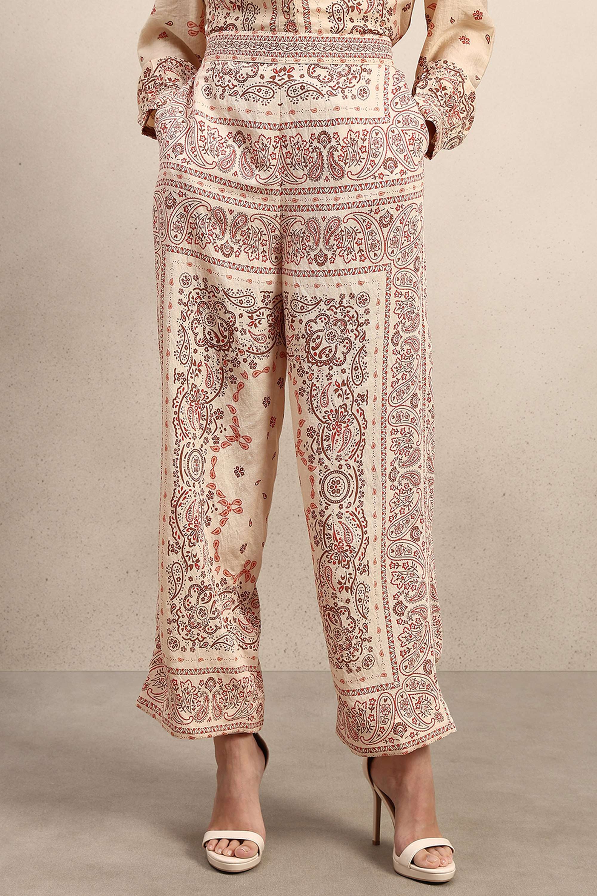 Regular-Fit-Viscose-Women-s-Casual-Wear-Pants