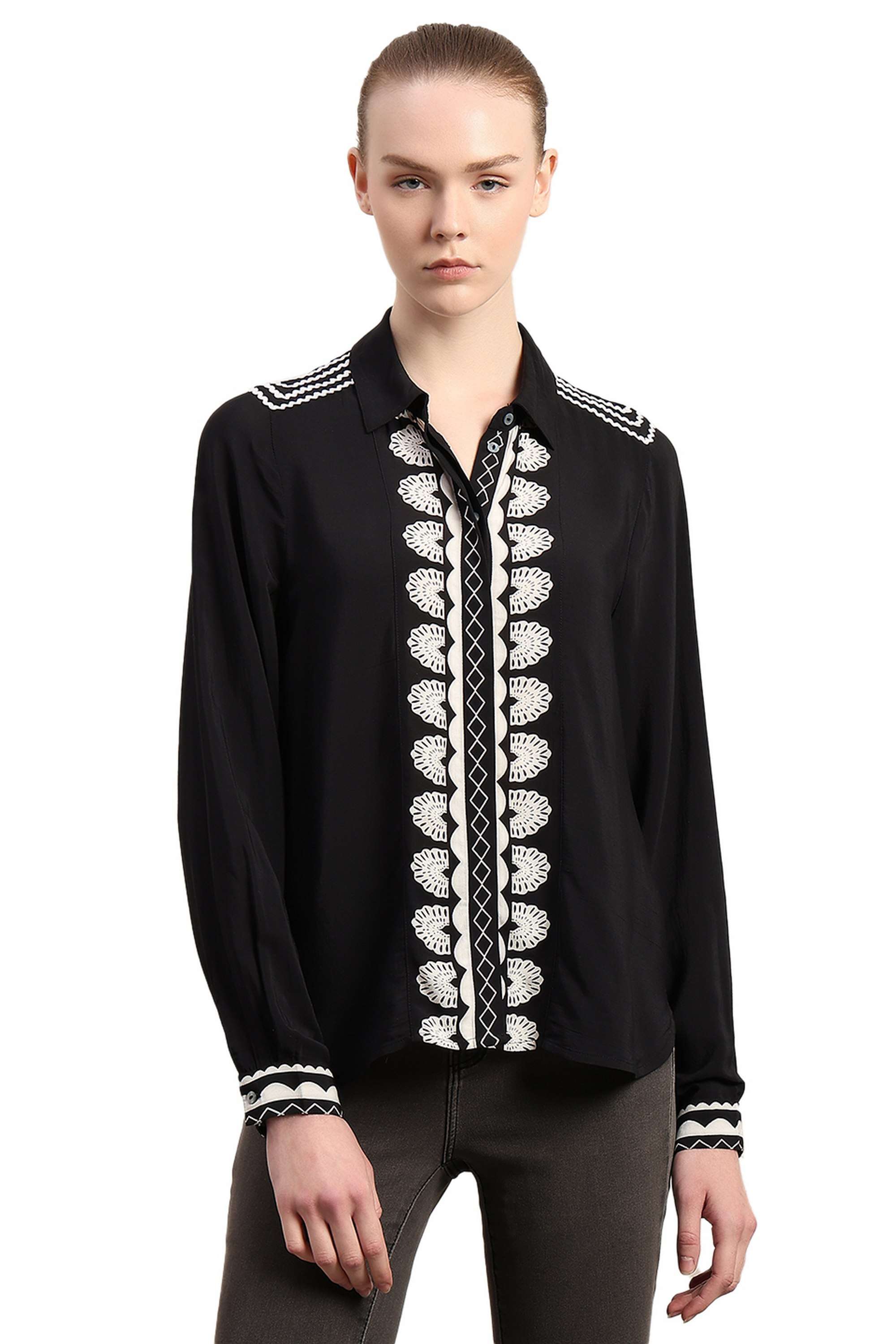 Printed-Viscose-Regular-Fit-Women-s-Shirt