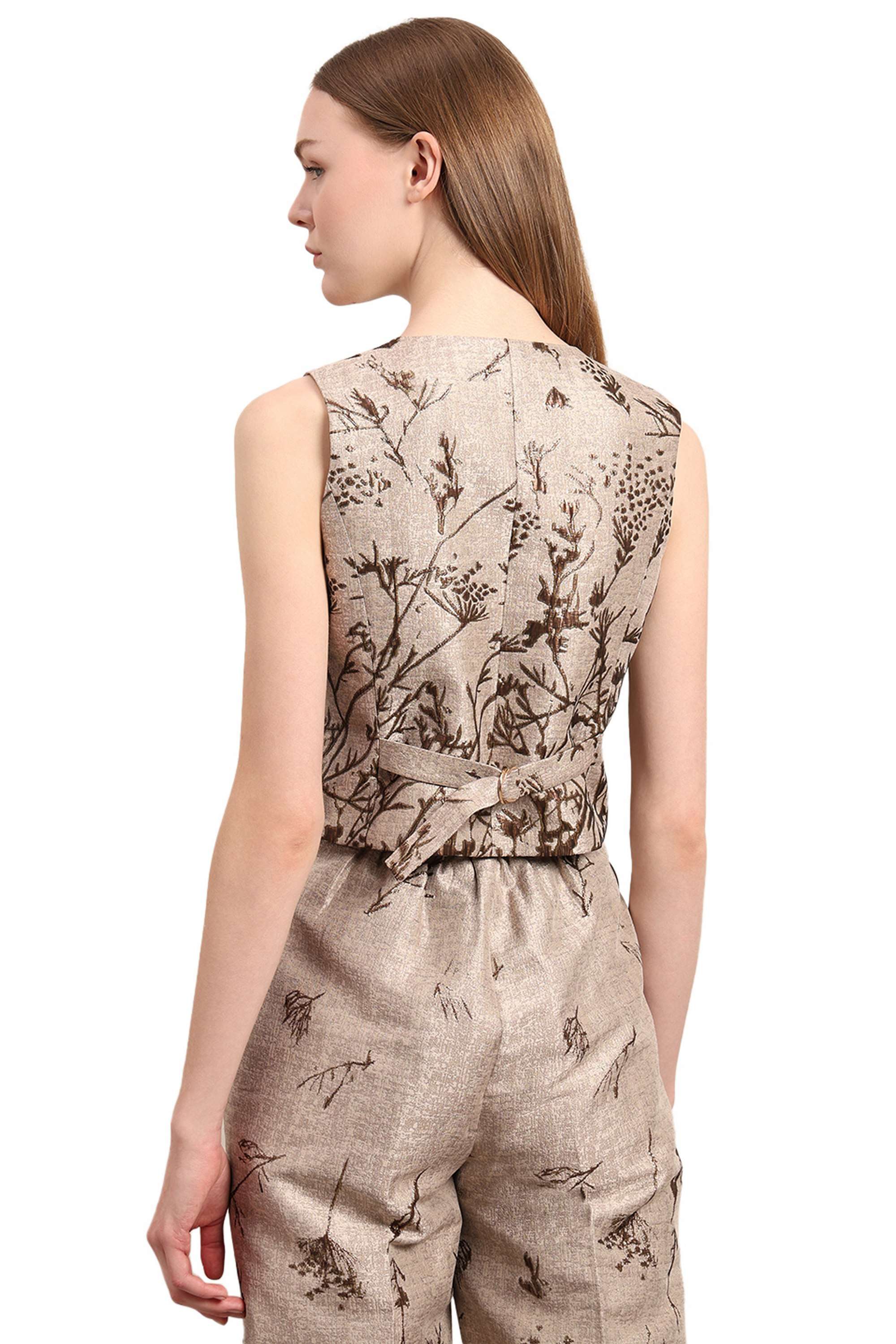 Solid-Blended-Fabric-Regular-Fit-Women-s-Vests