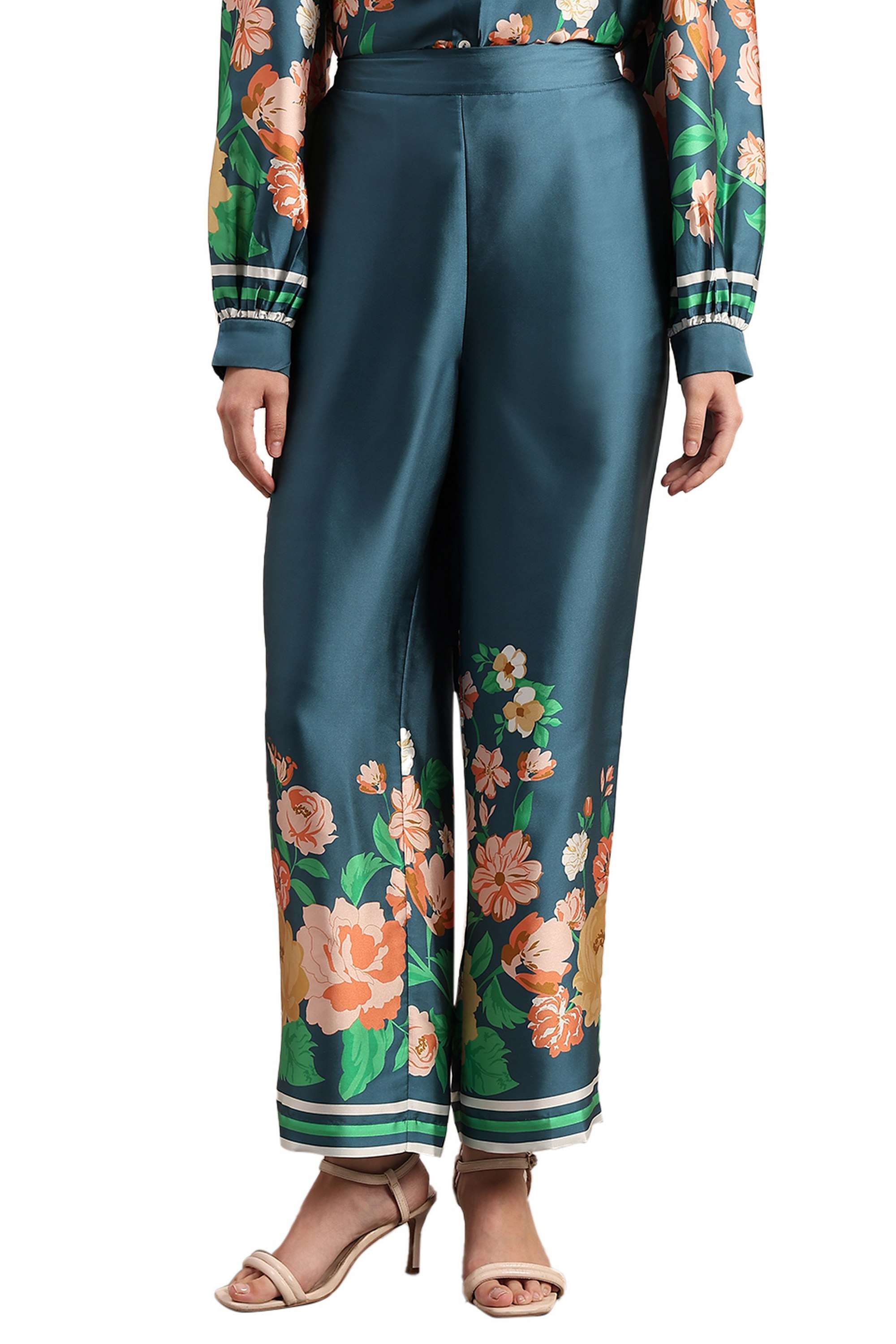 Printed-Polyester-Regular-Fit-Women-s-Pants