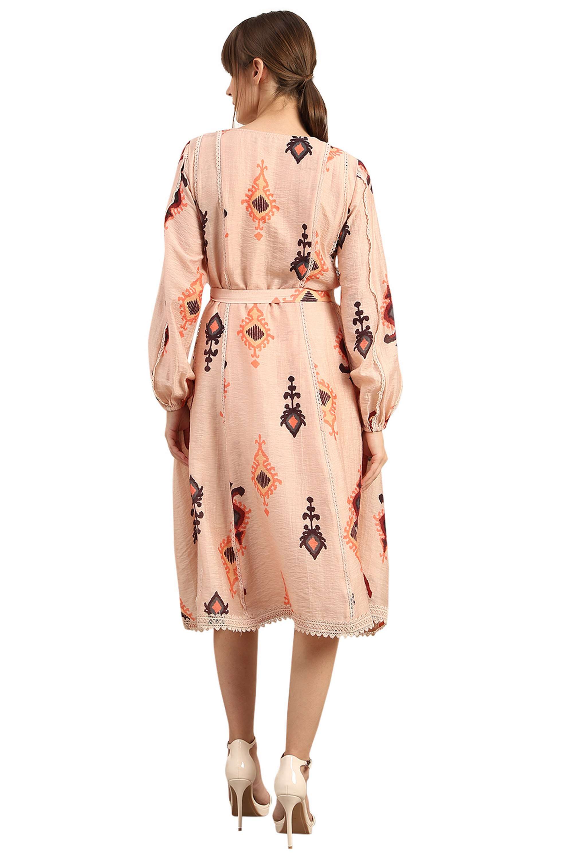 Printed-Viscose-Relaxed-Fit-Women-s-Dress