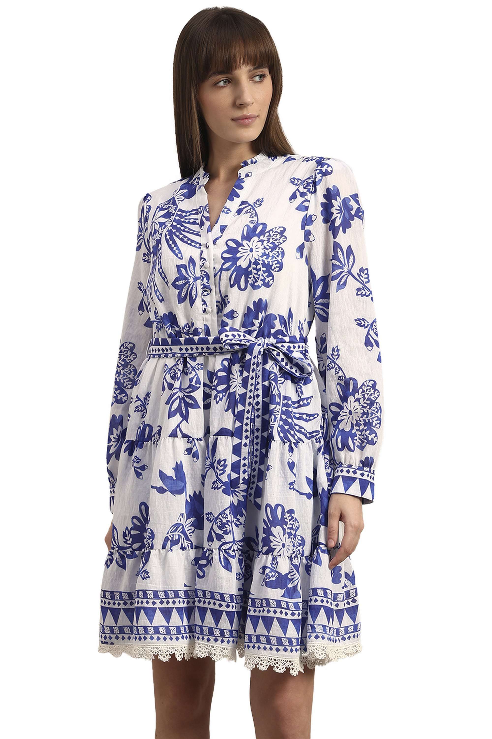 Printed-Viscose-Regular-Fit-Women-s-Dress
