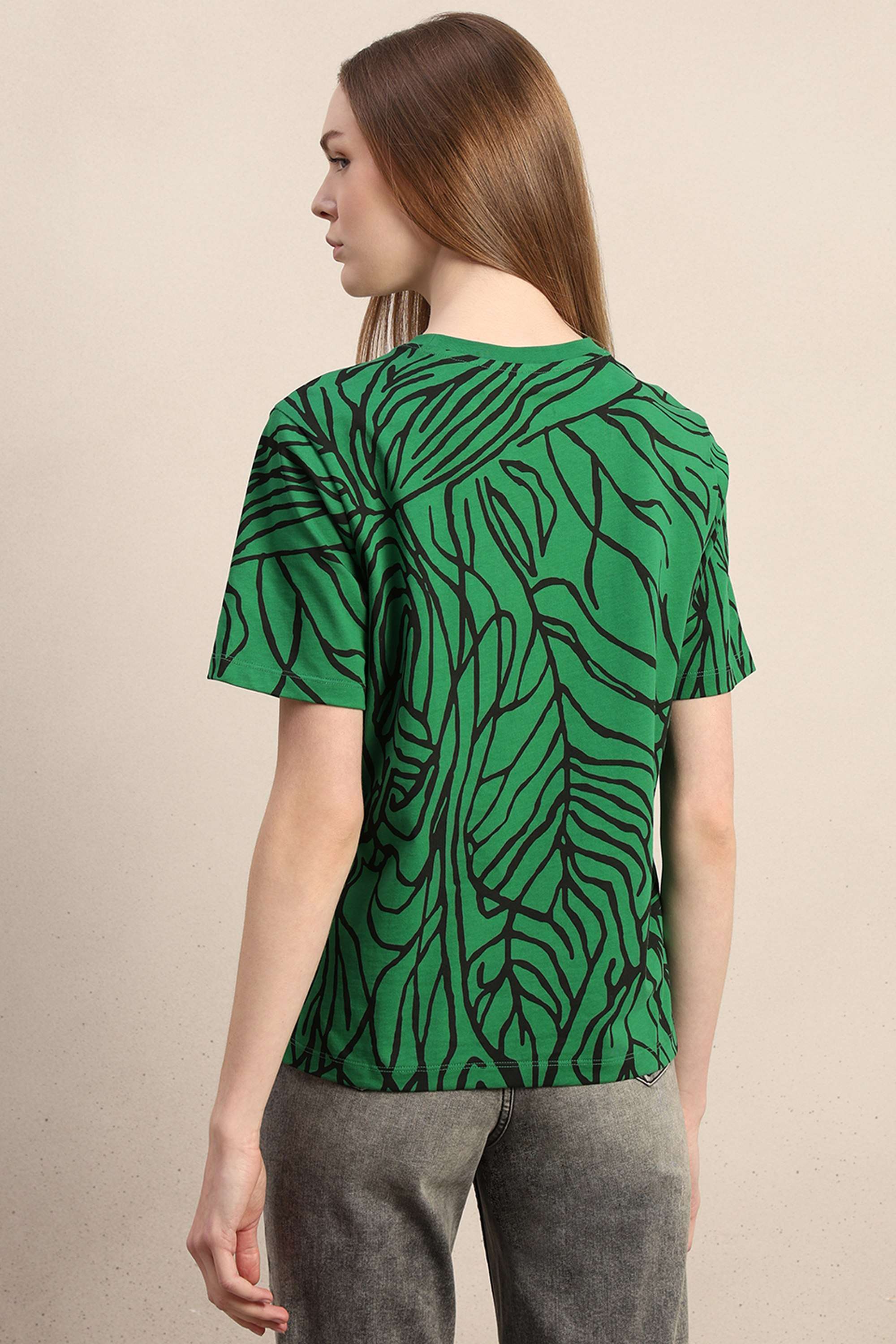 Printed-Cotton-Round-Neck-Women-s-T-Shirt