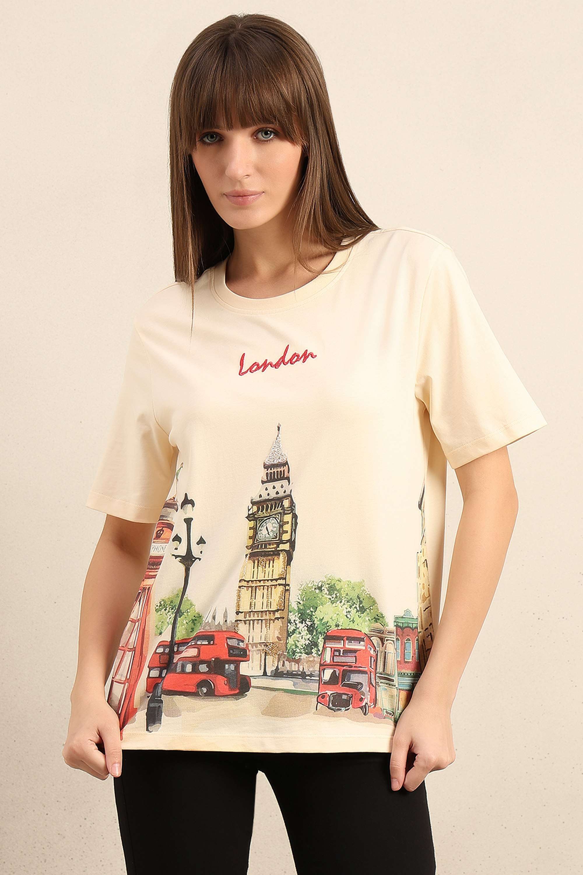 Printed-Cotton-Round-Neck-Women-s-T-Shirt