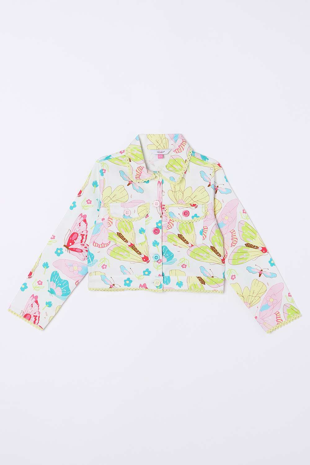 Solid-Blended-Fabric-Classic-Collar-Girls-Shirt