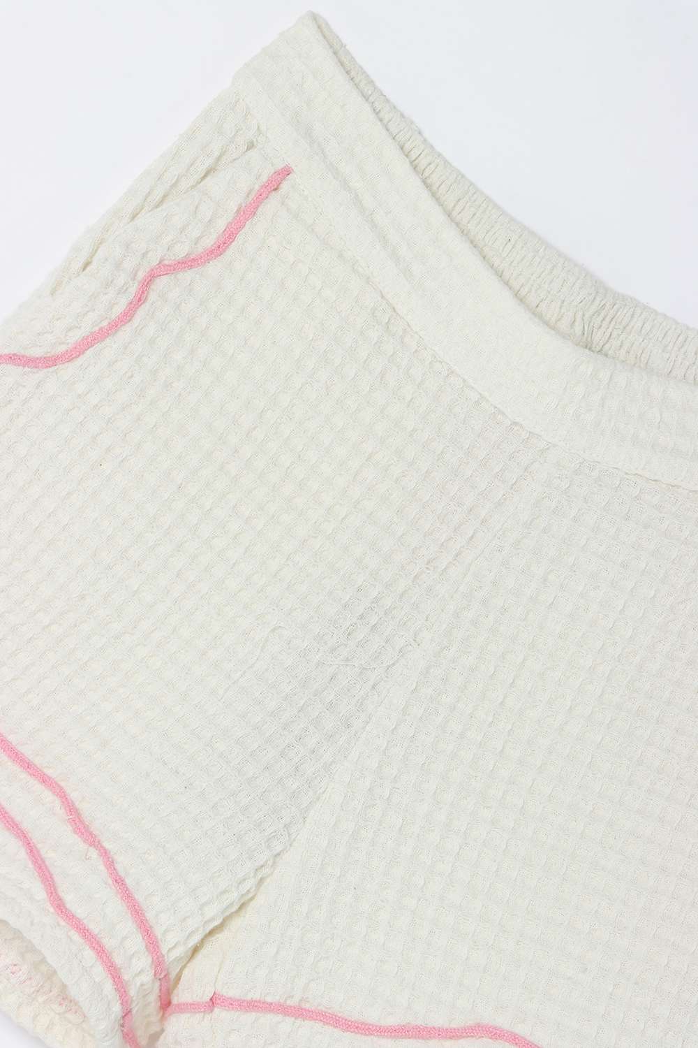 Solid-Blended-Fabric-Regular-Fit-Girls-Shorts