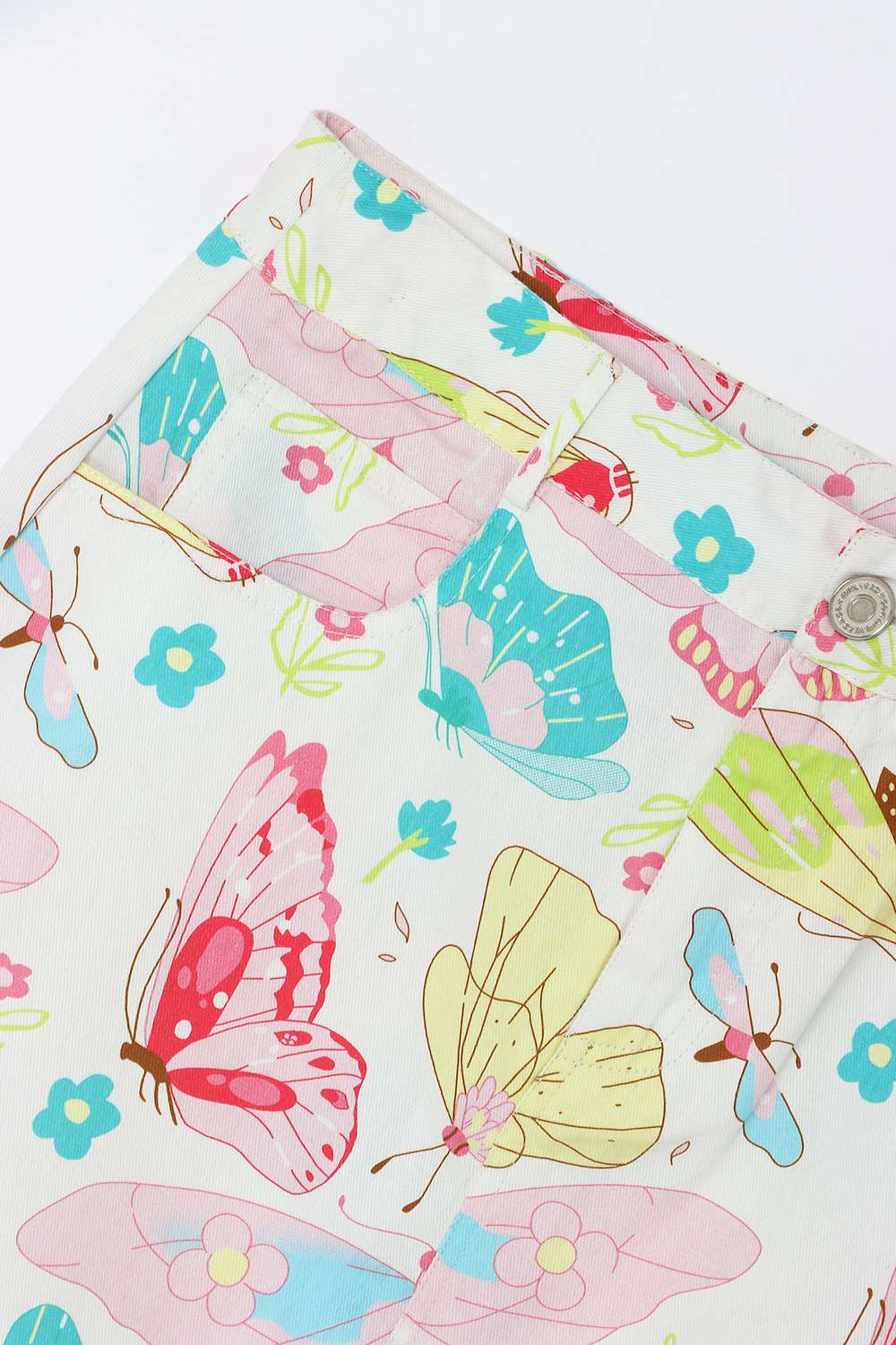 Solid-Blended-Fabric-Regular-Fit-Girls-Skirts