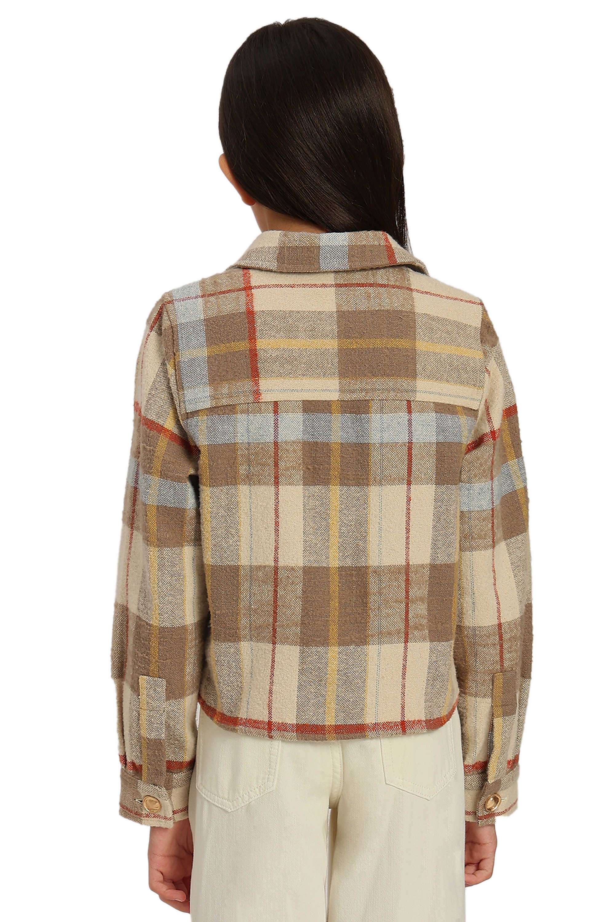 Checks-Cotton-Collared-Girl-s-Shirt