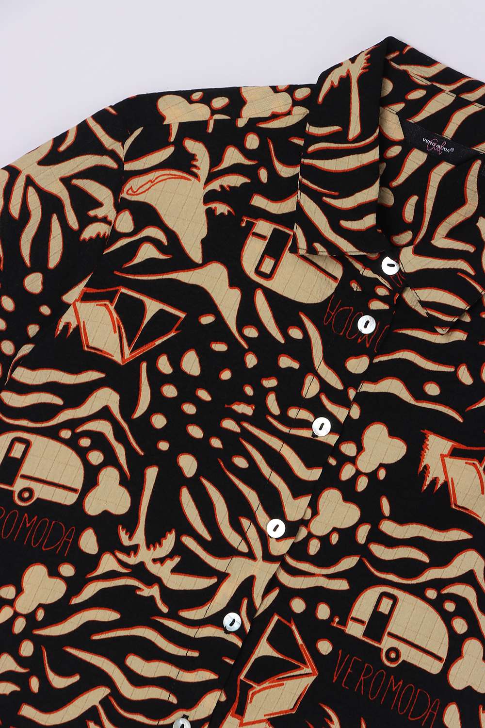 Solid-Blended-Fabric-Classic-Collar-Girls-Shirt