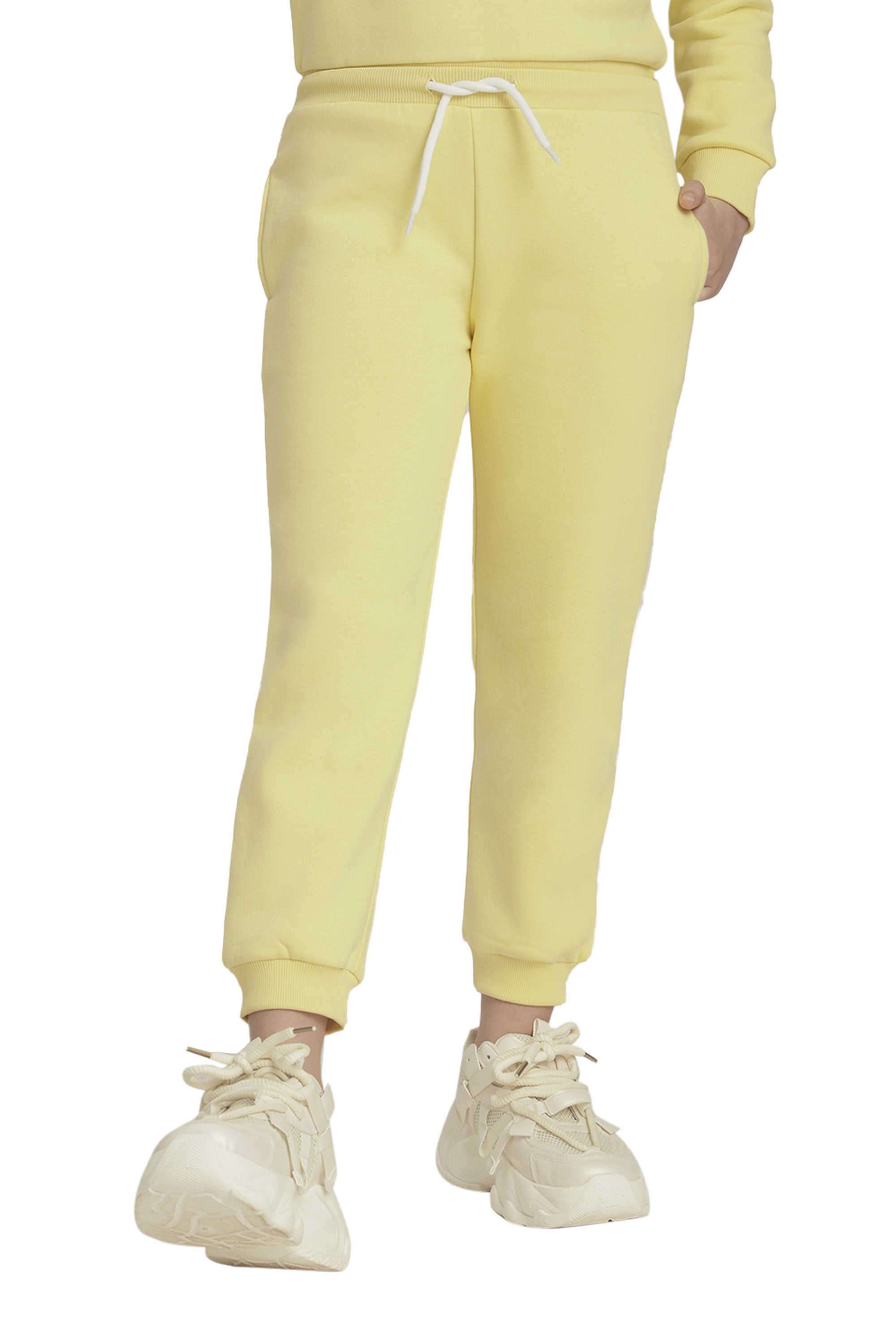 Solid-Blended-Fabric-Regular-Fit-Girl-s-Pants