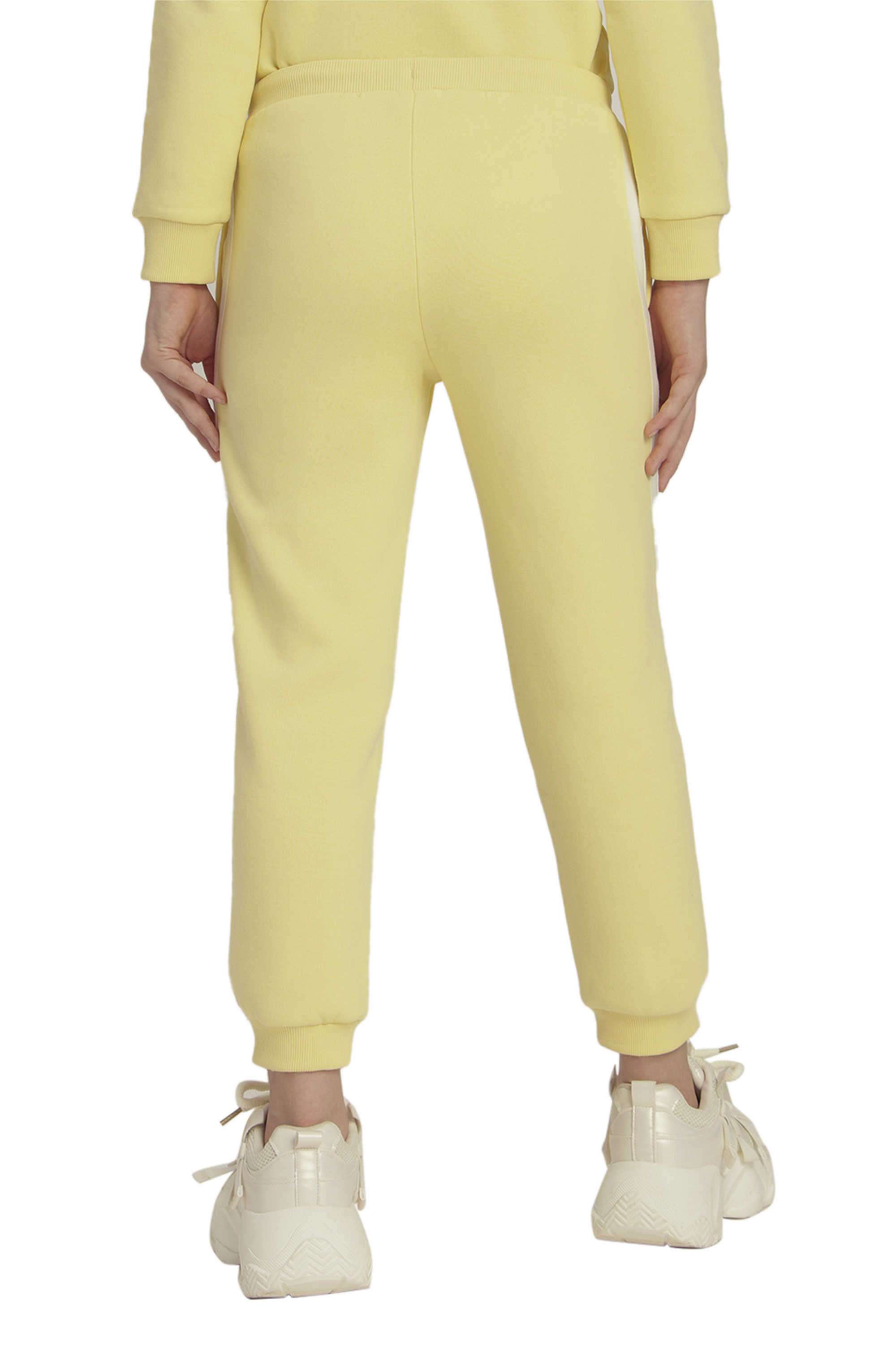 Solid-Blended-Fabric-Regular-Fit-Girl-s-Pants