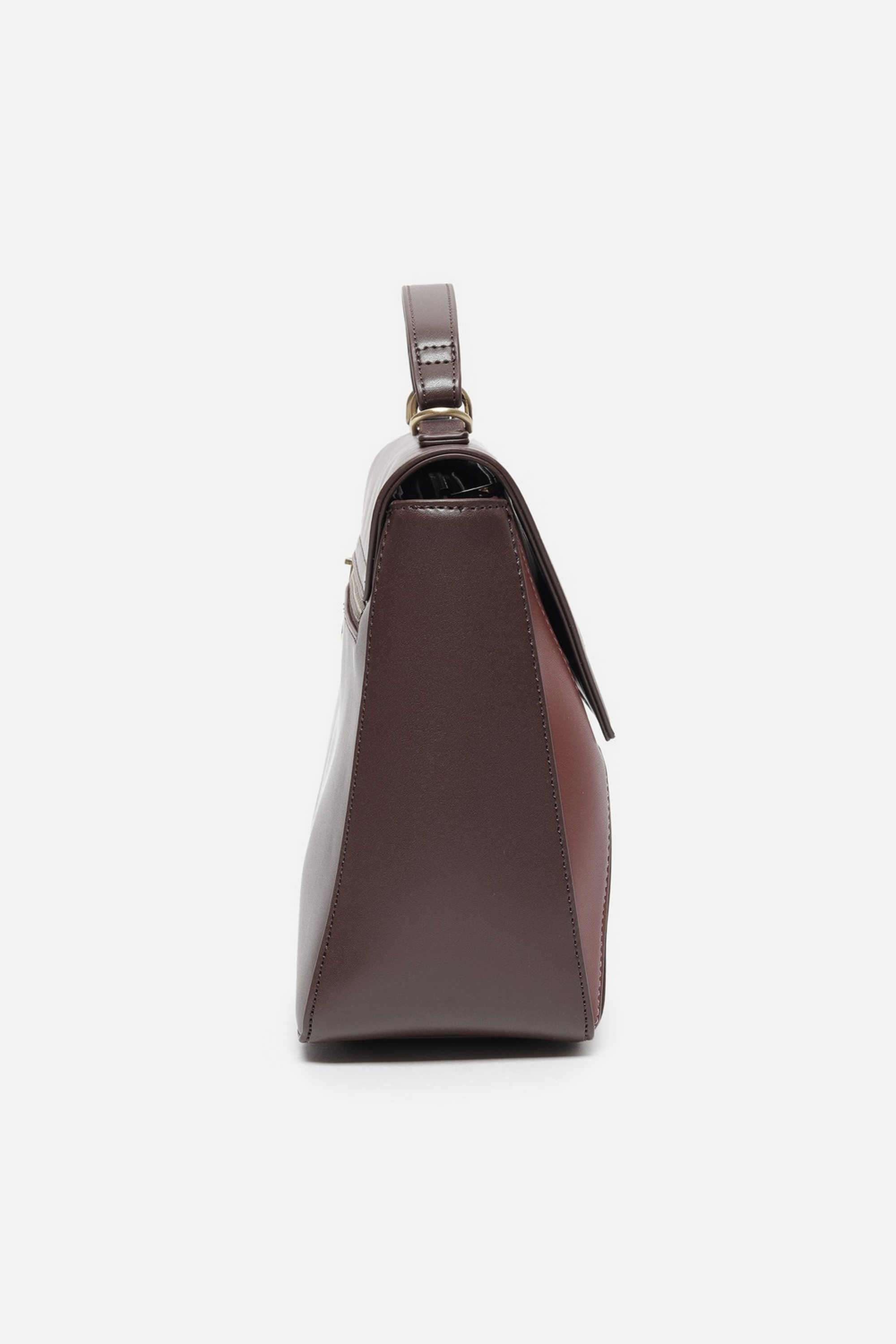 Button-ORIGAMI-WILD-4-PU-Women-Casual-Wear-Satchel