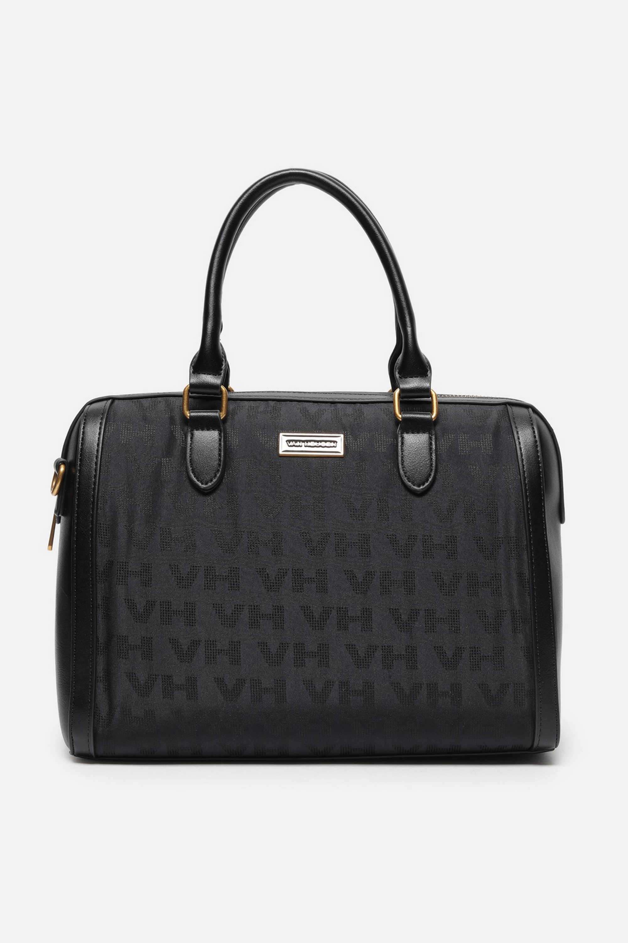 Zipper-LOGO-LOVE-PU-Women-Casual-Wear-Duffle-Bag