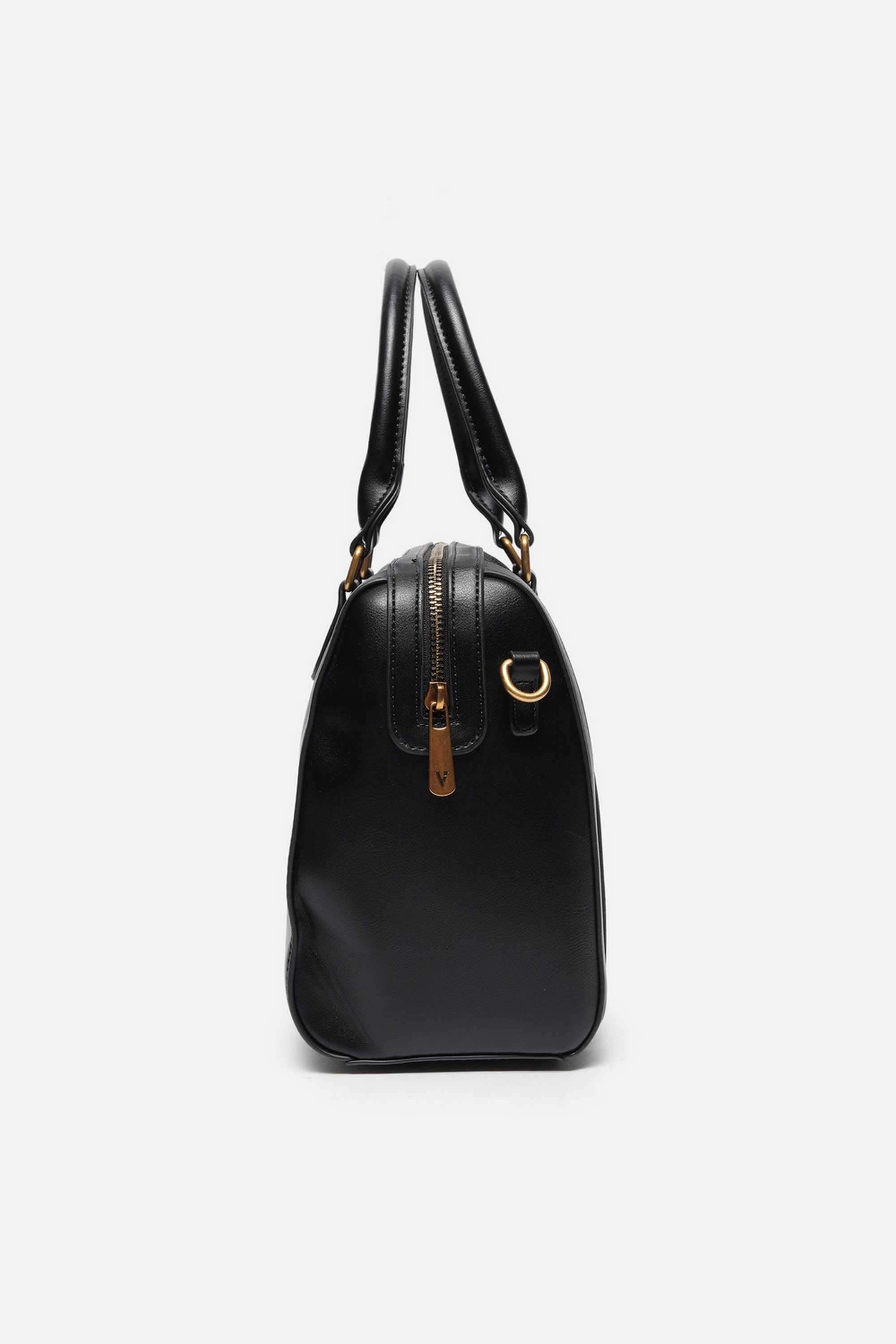 Zipper-LOGO-LOVE-PU-Women-Casual-Wear-Duffle-Bag