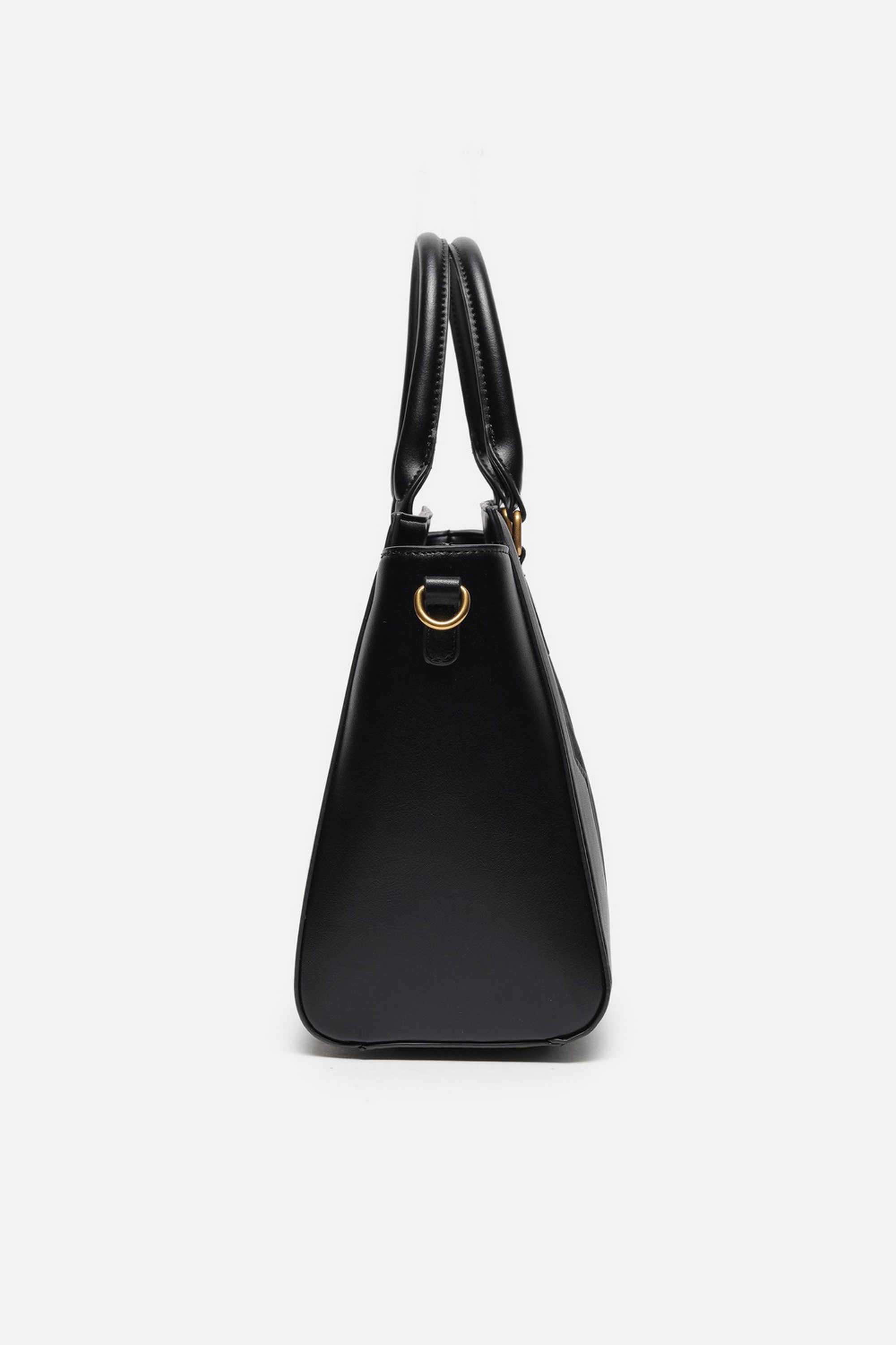 Zipper-LOGO-LOVE-PU-Women-Casual-Wear-Tote-Bag