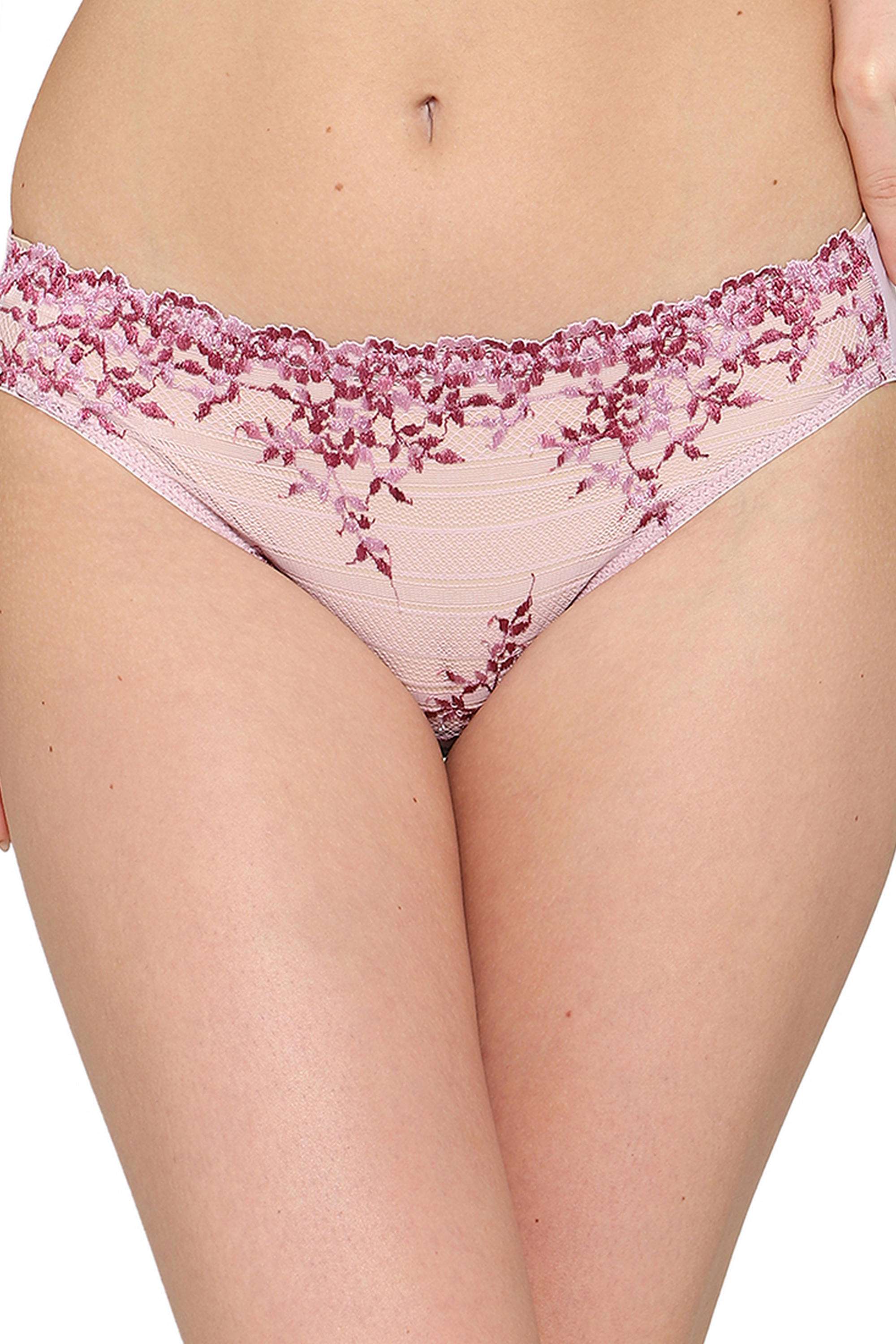 Women-s-Embrace-Lace-Low-Waist-Medium-Coverage-Bridal-Wear-Lace-Bikini-Panty