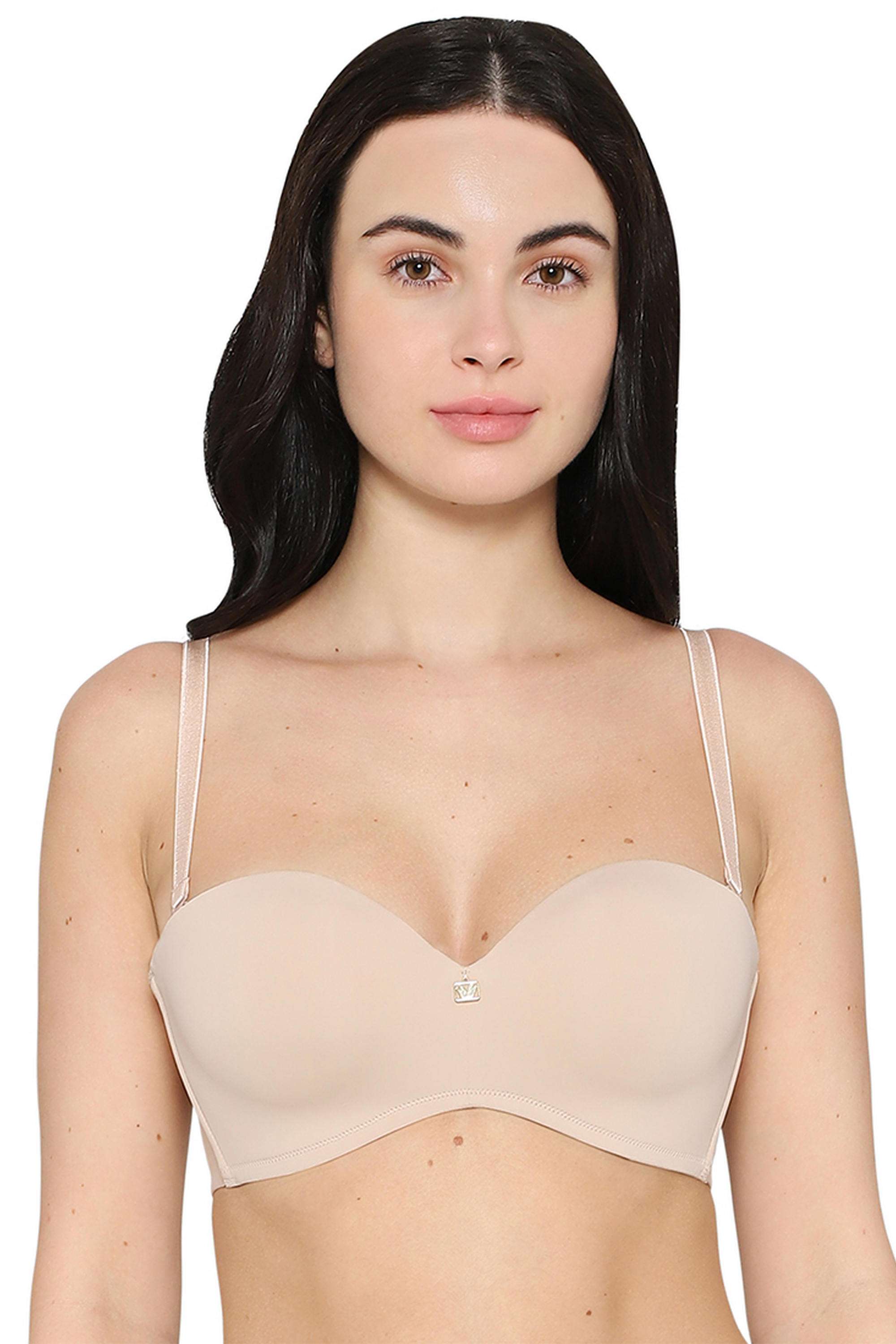 Women-s-Liftup-Strapless-Padded-Non-Wired-Everyday-Wear-Bra
