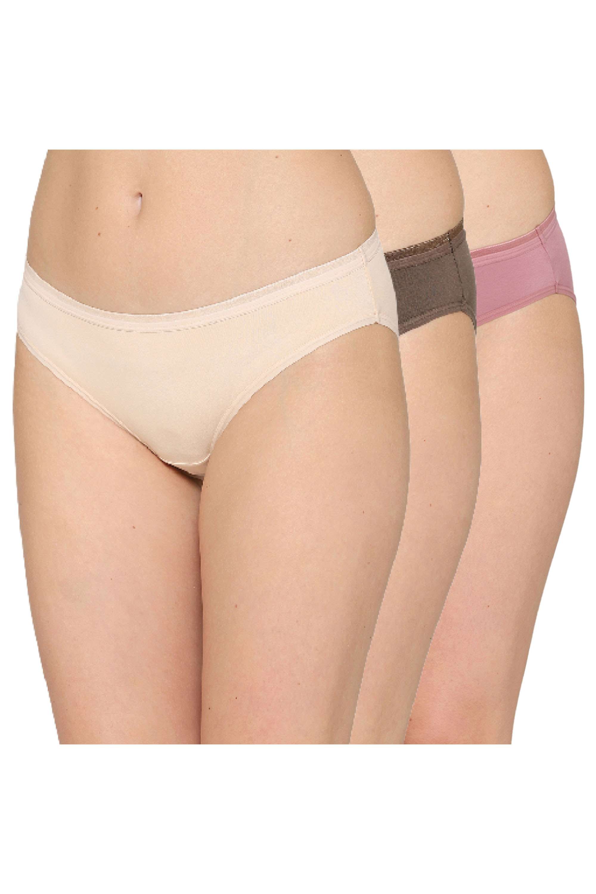 Women-s-Cotton-Low-Waist-Medium-Coverage-Everyday-Wear-Pack-of-3-Bikini-Panty