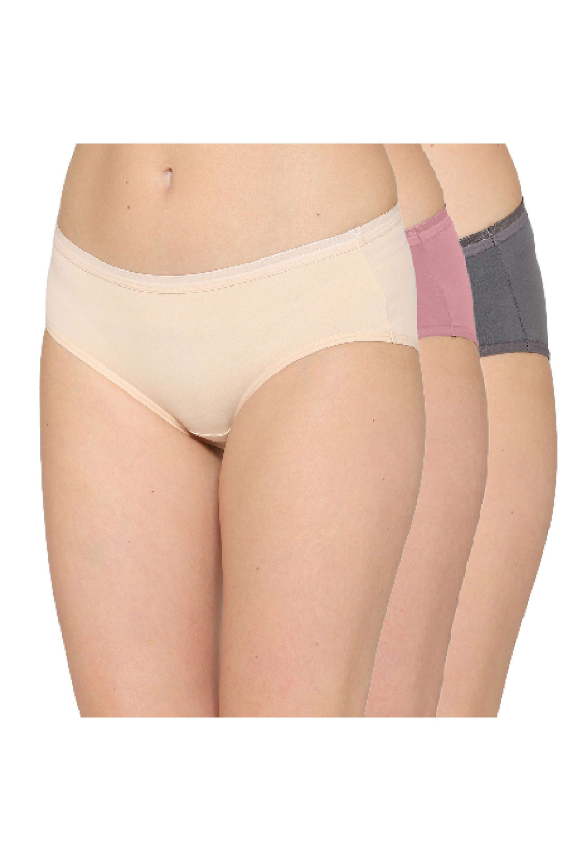 Women-s-Cotton-Mid-Waist-Medium-Coverage-Everyday-Wear-Pack-of-3-Hipster-Panty