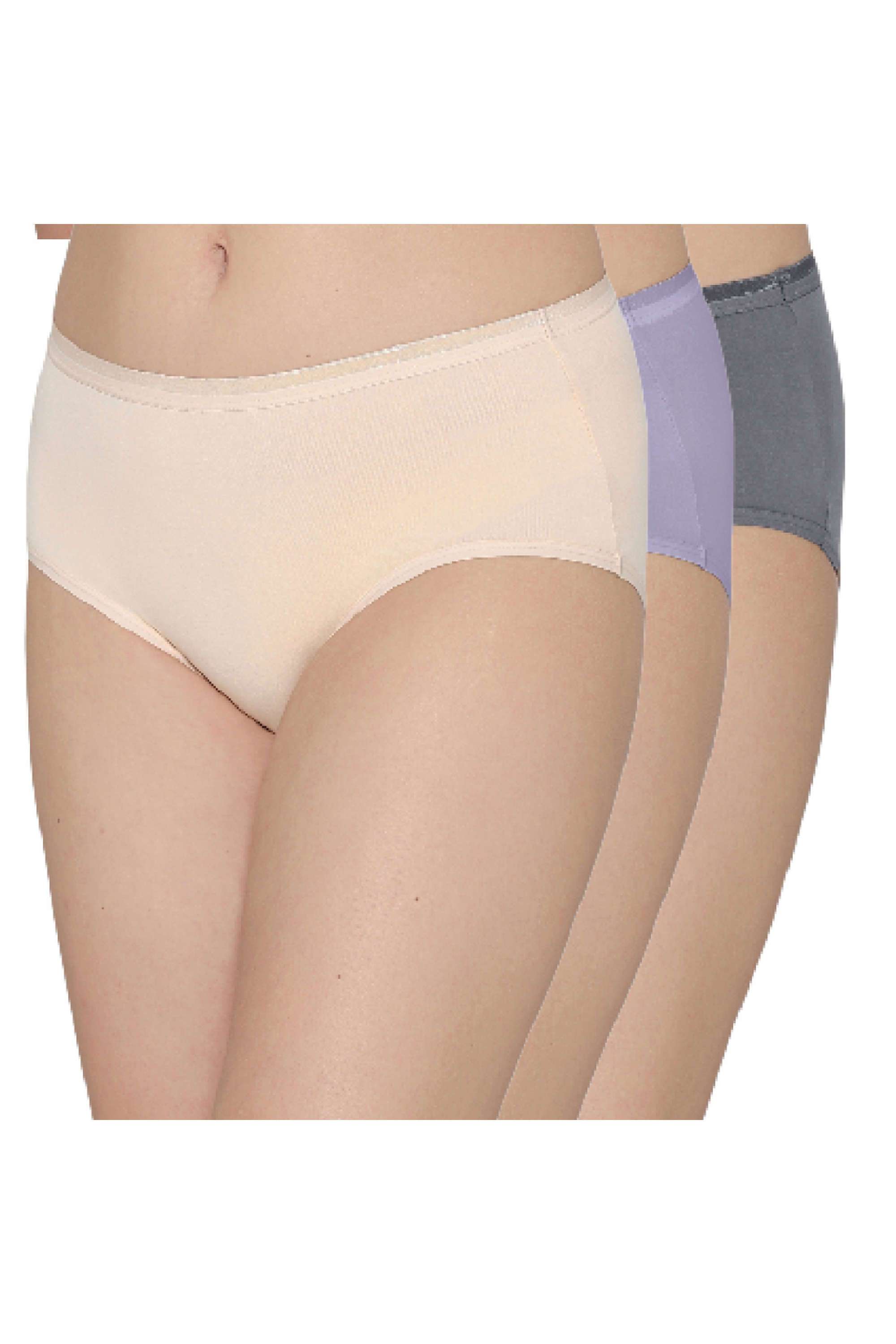 Women-s-Cotton-Mid-Waist-Medium-Coverage-Everyday-Wear-Pack-of-3-Midi-Panty