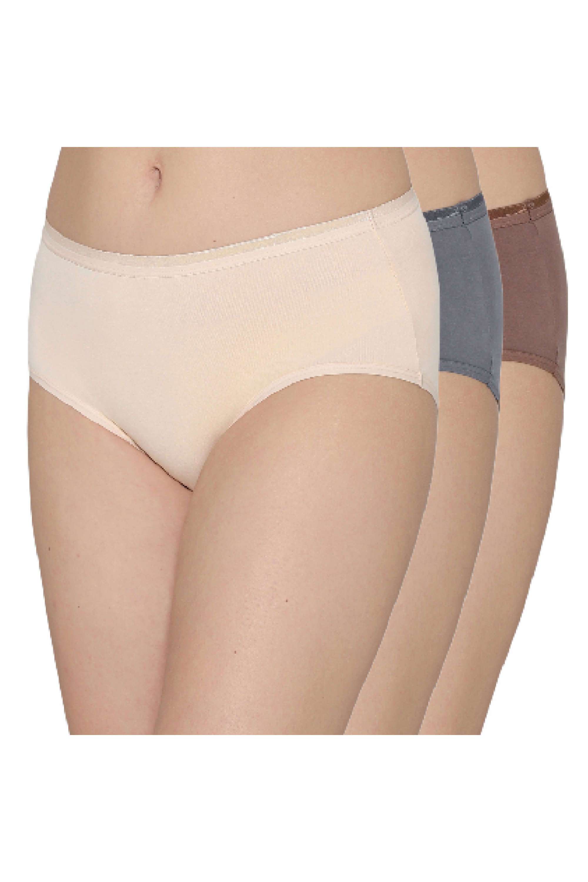 Women-s-Cotton-Mid-Waist-Medium-Coverage-Everyday-Wear-Pack-of-3-Midi-Panty